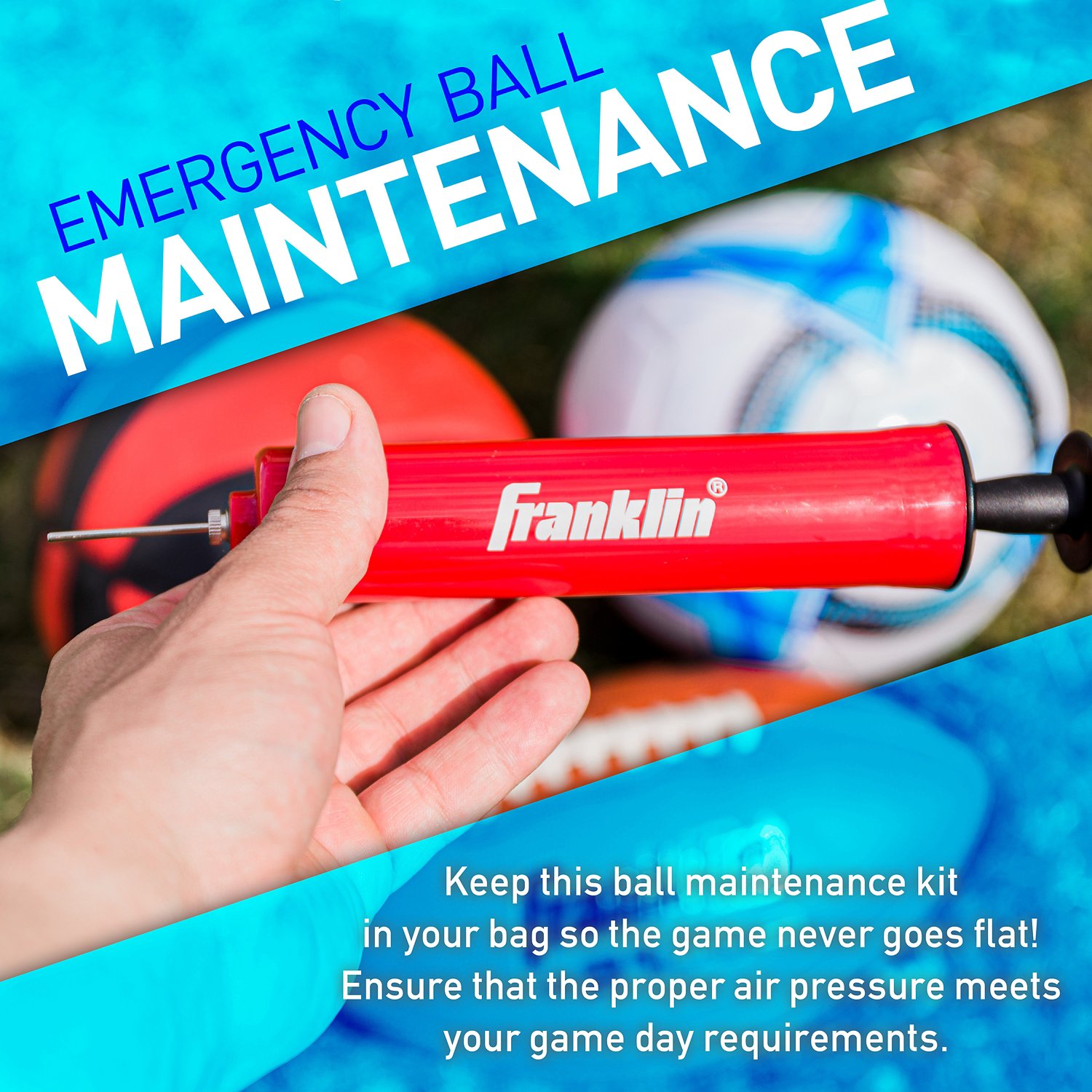Franklin Sports Ball Pump Kit                                                                                                    - view number 3