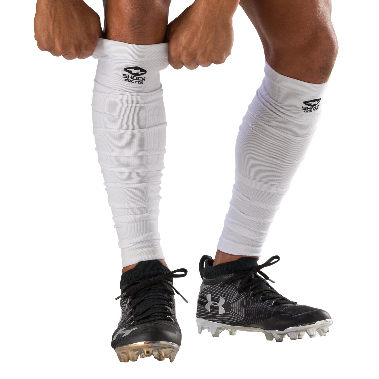 Shock Doctor Adults' Showtime Scrunch Calf Sleeves                                                                               - view number 3