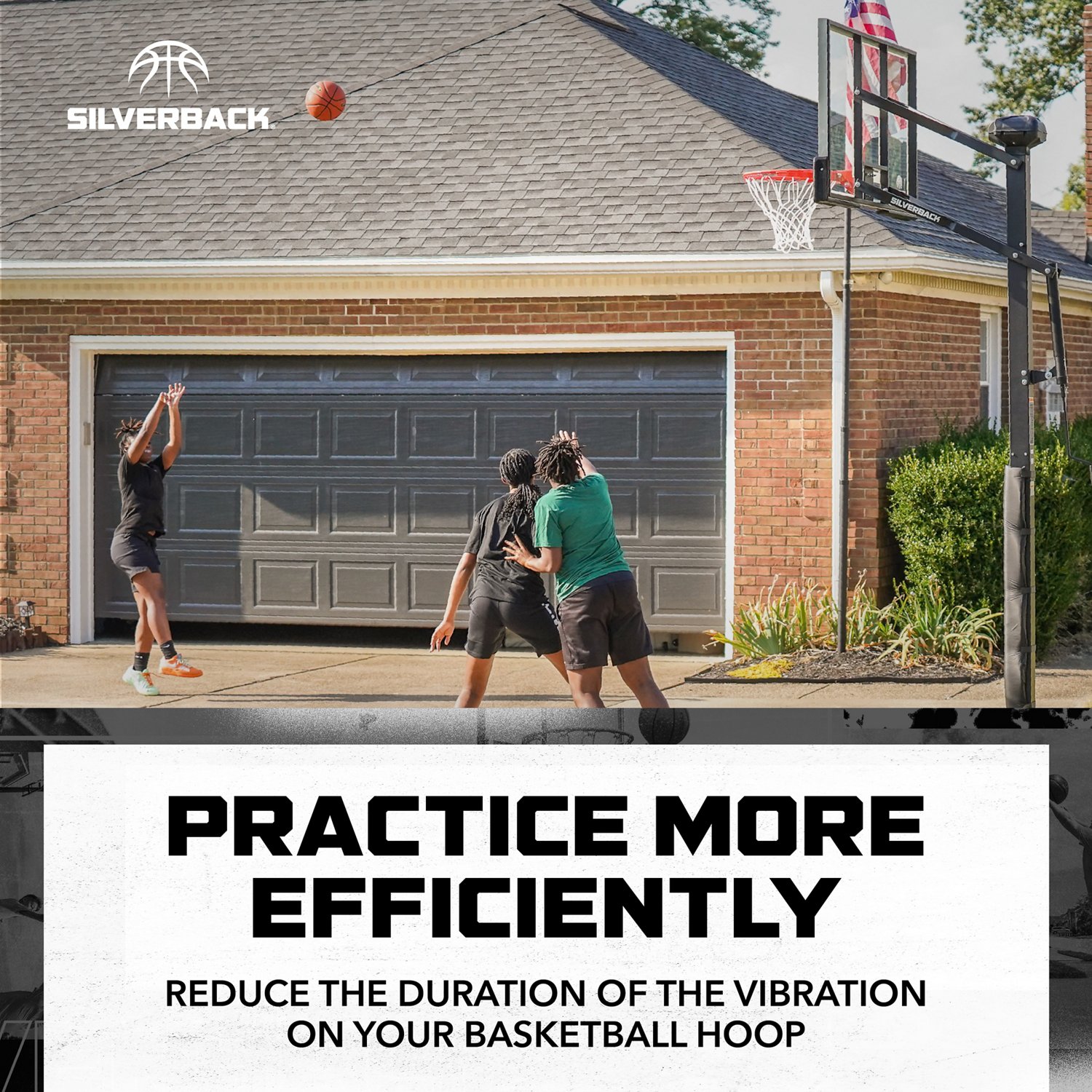 Silverback Basketball Hoop Static Shot System