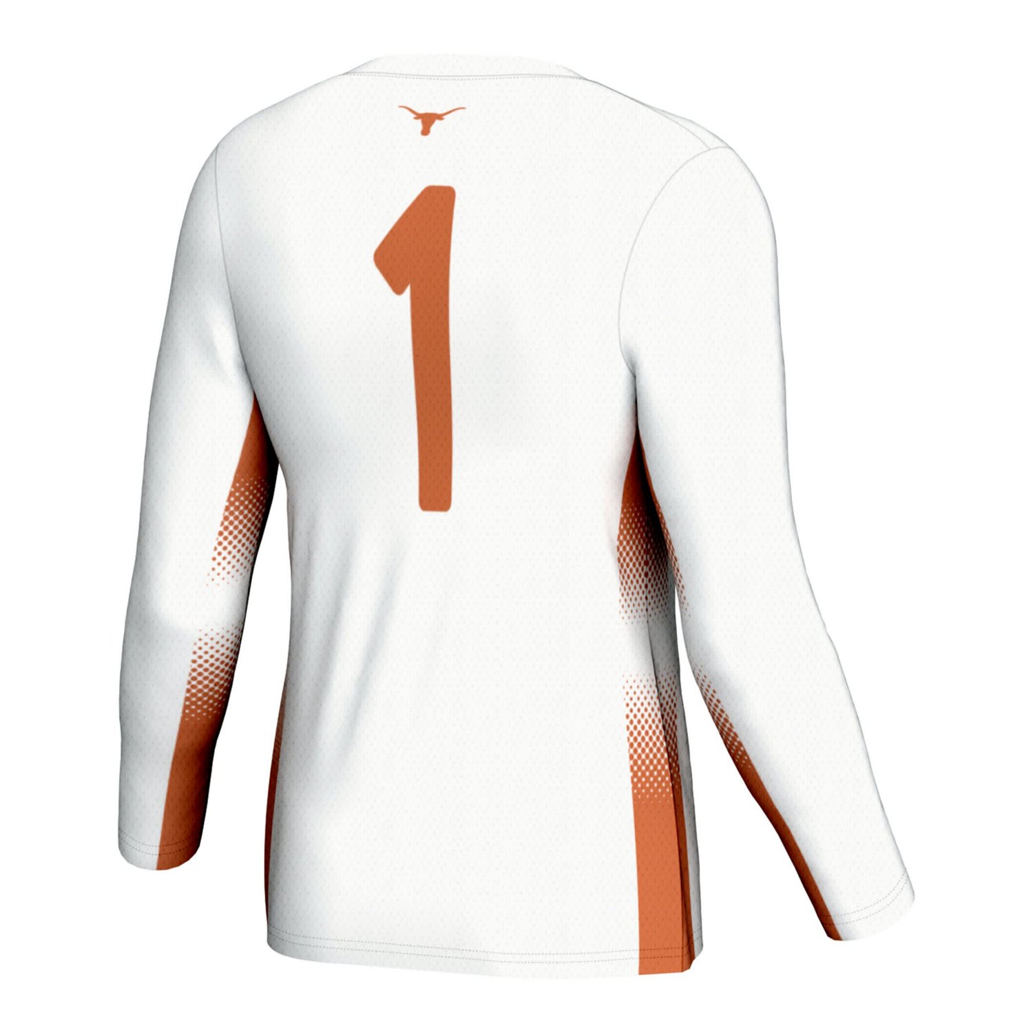 GameDay Greats 1 Texas Longhorns Lightweight Women's Volleyball Fashion Jersey - view number 3