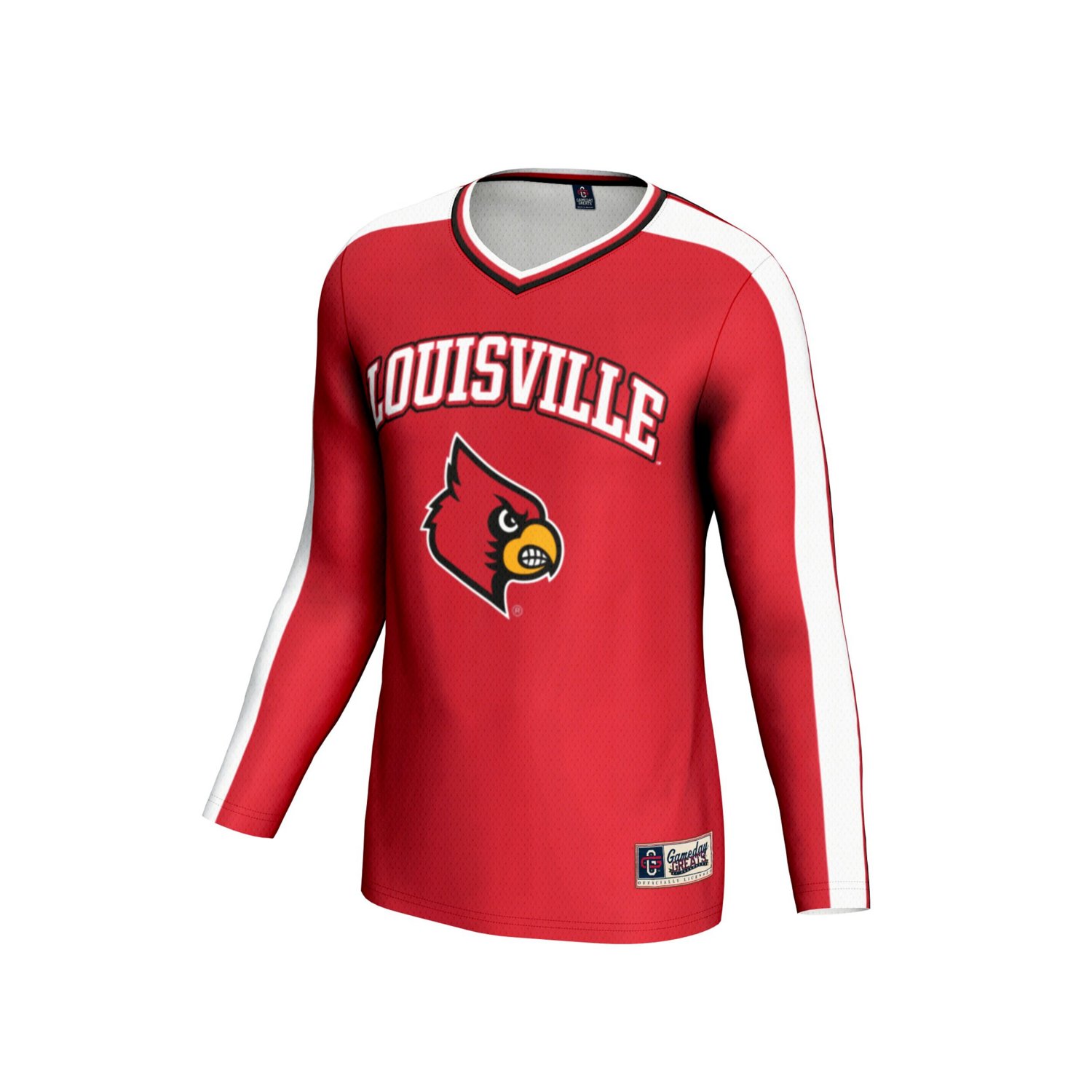 GameDay Greats Louisville Cardinals 1 Lightweight Volleyball Fashion Jersey - view number 2