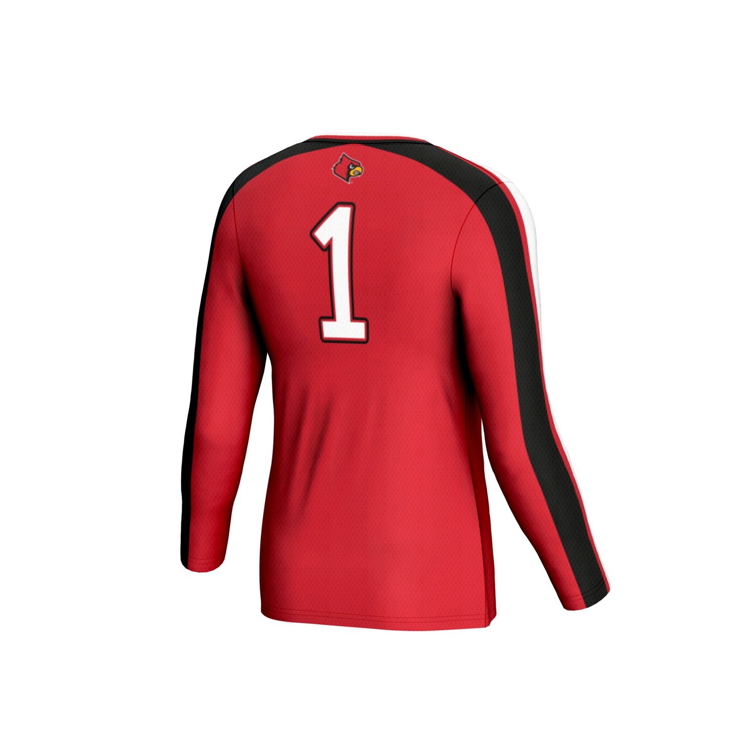 GameDay Greats Louisville Cardinals 1 Lightweight Volleyball Fashion Jersey - view number 3