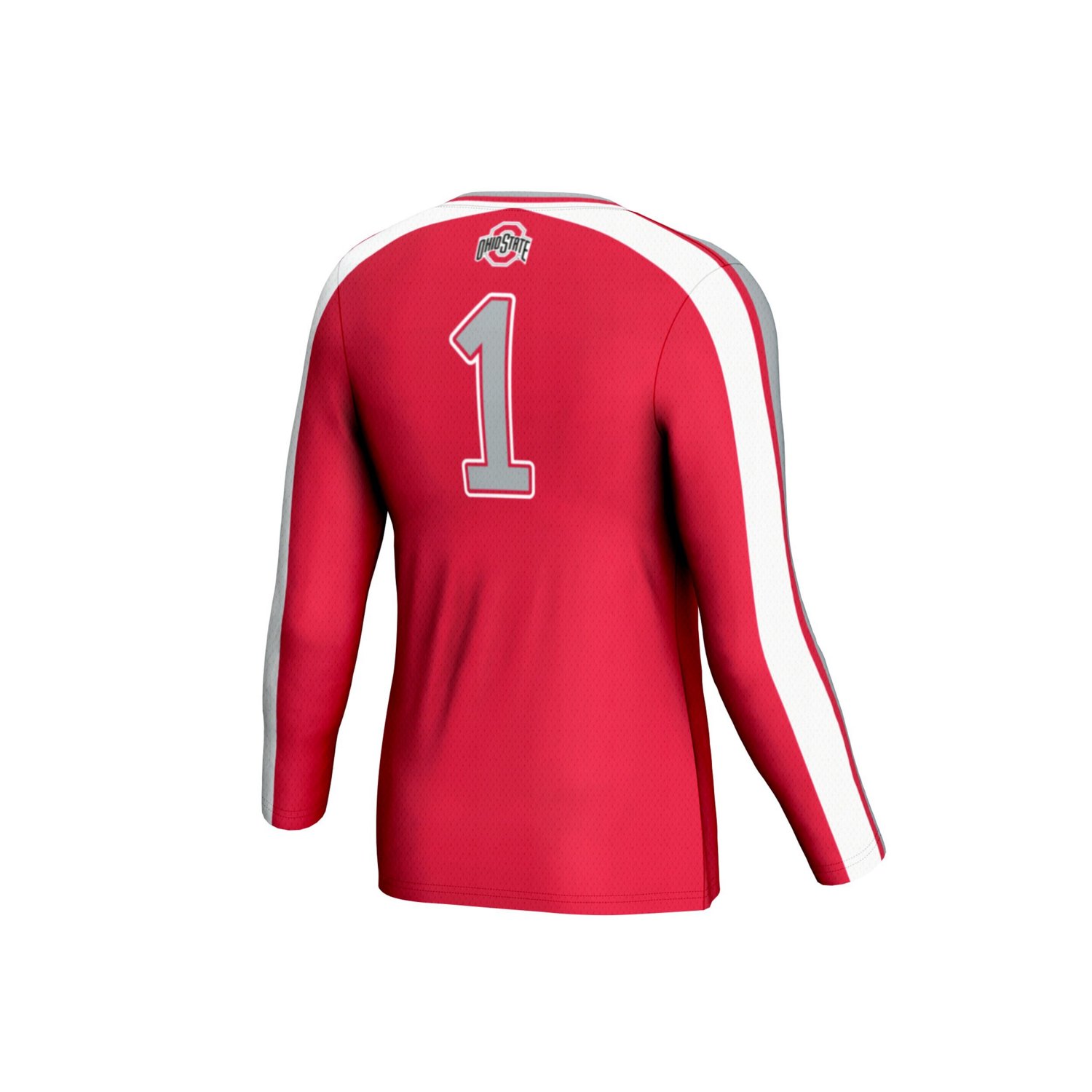 GameDay Greats Ohio State Buckeyes 1 Lightweight Volleyball Fashion Jersey - view number 3