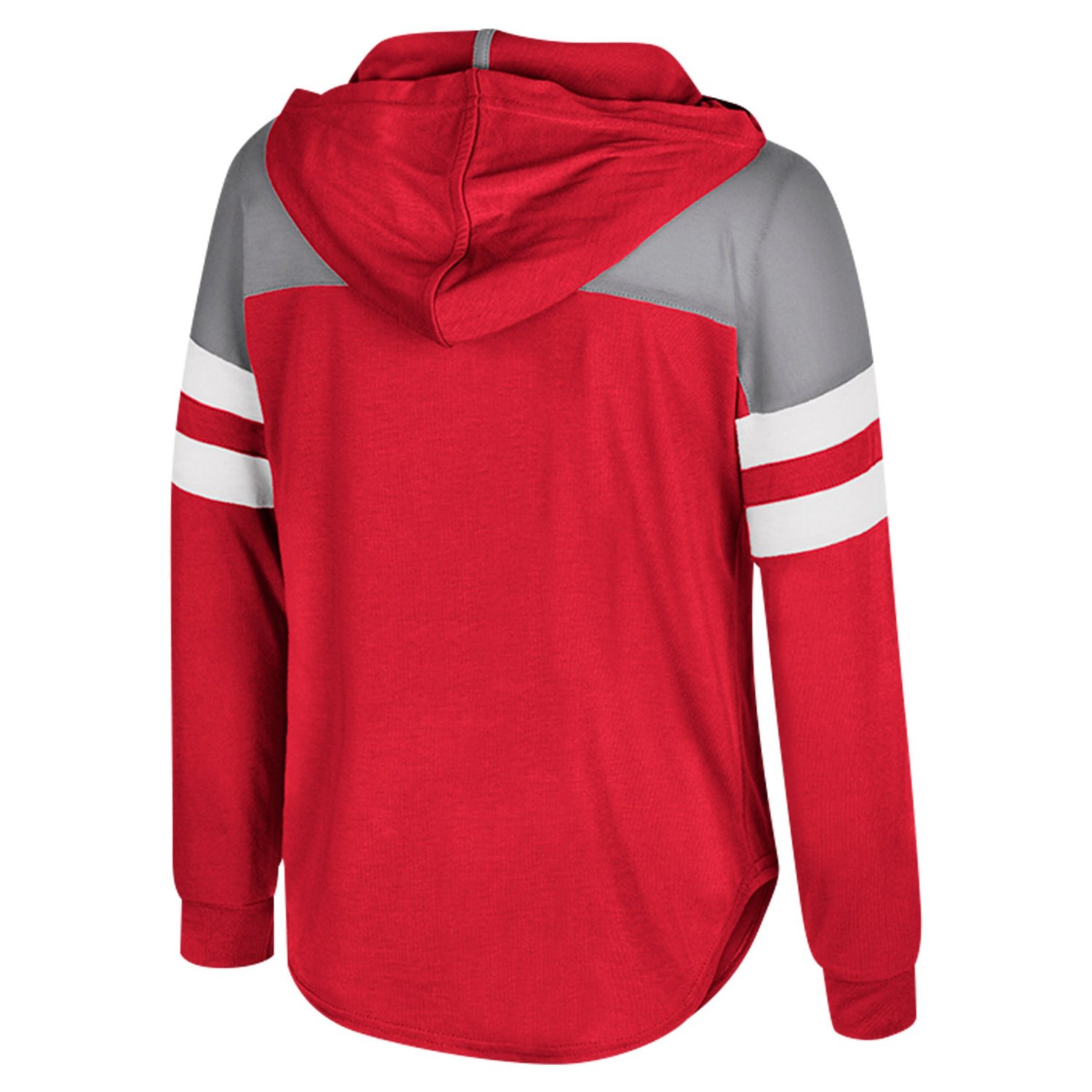 Girls Youth Colosseum Ohio State Buckeyes Reflection Hoodie Long Sleeve T-Shirt - view number 3