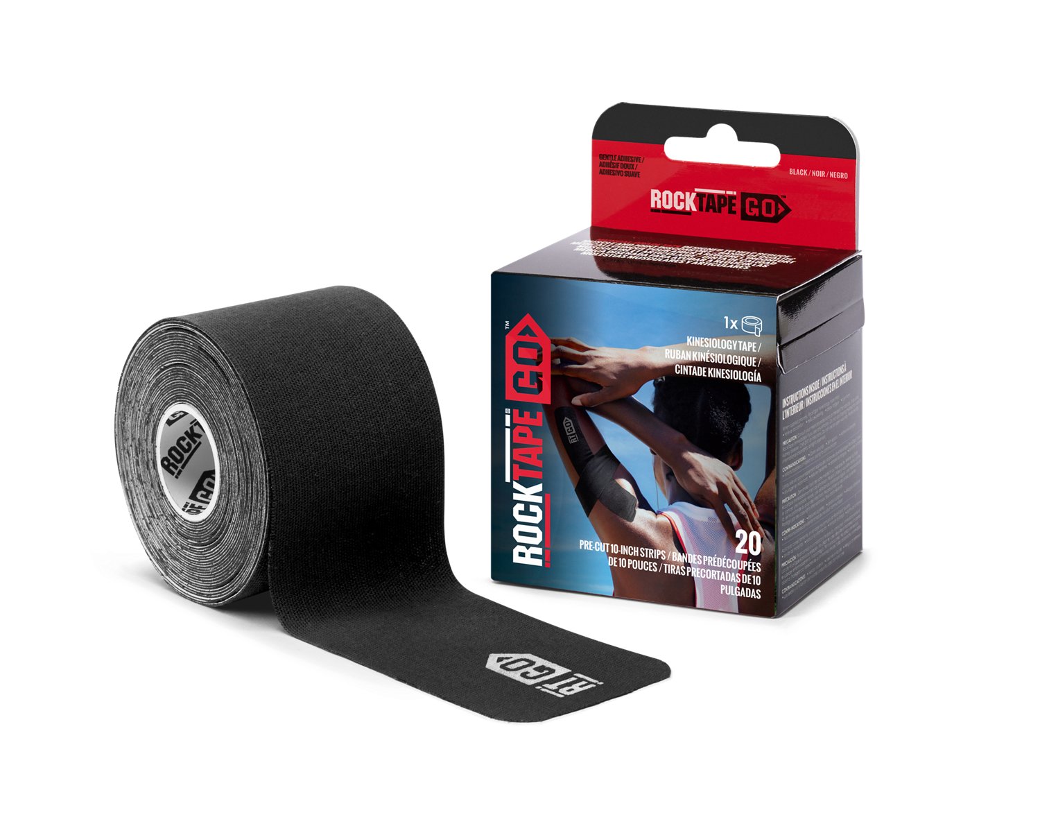 RockTape GO Precut Gentle Fitness Tape                                                                                           - view number 2