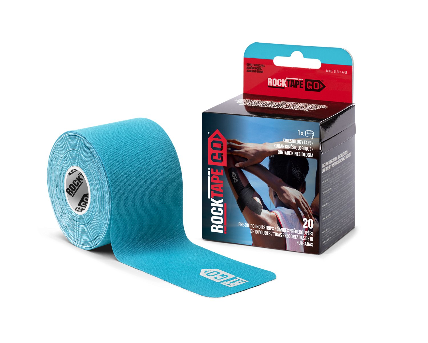 RockTape GO Precut Gentle Fitness Tape                                                                                           - view number 2