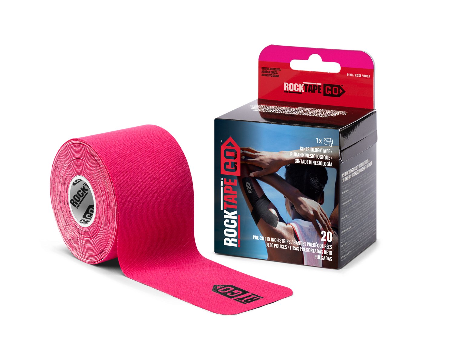 RockTape GO Precut Gentle Fitness Tape                                                                                           - view number 2