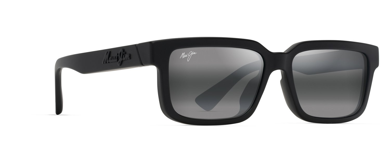 Maui Jim Adults' Hiapo AF Polarized Rectangular Sunglasses
