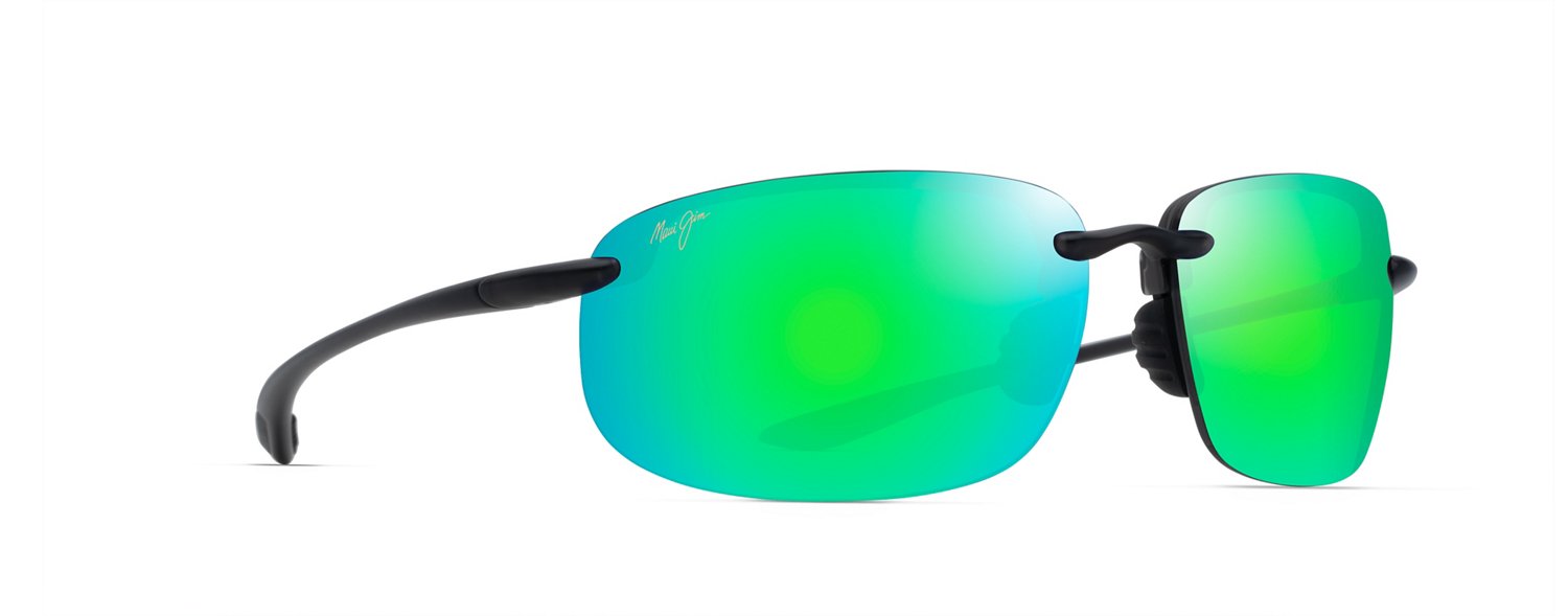 Maui Jim Hookipa X-Large Polarized Mirrored Sunglasses                                                                           - view number 1