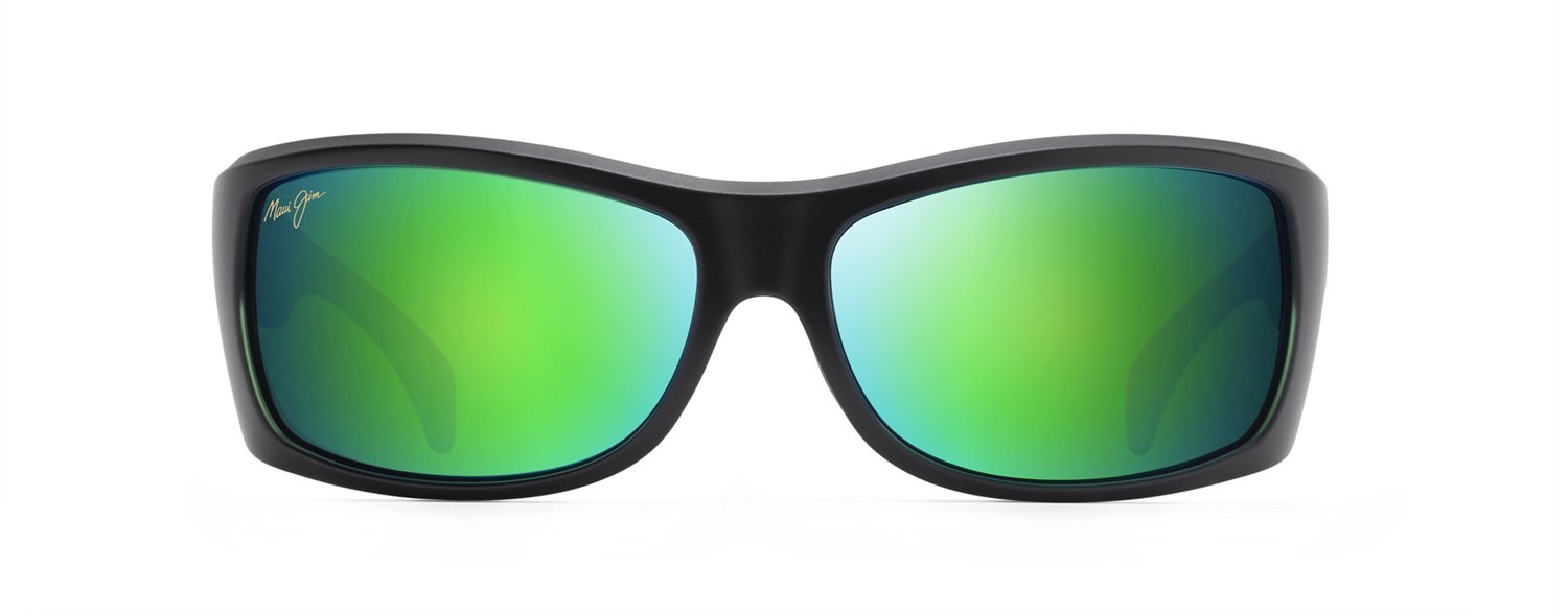 Maui Jim Men's Equator Polarized Wrap Rectangle Sunglasses                                                                       - view number 2