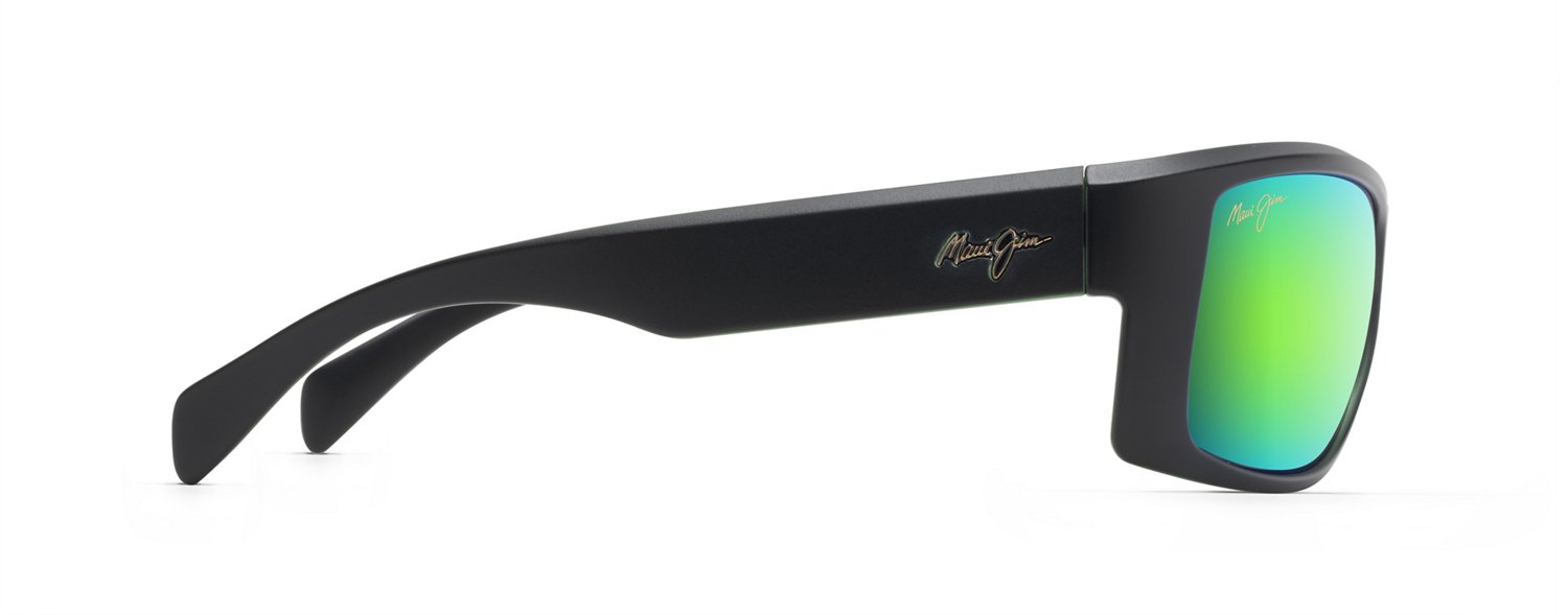 Maui Jim Men's Equator Polarized Wrap Rectangle Sunglasses                                                                       - view number 3