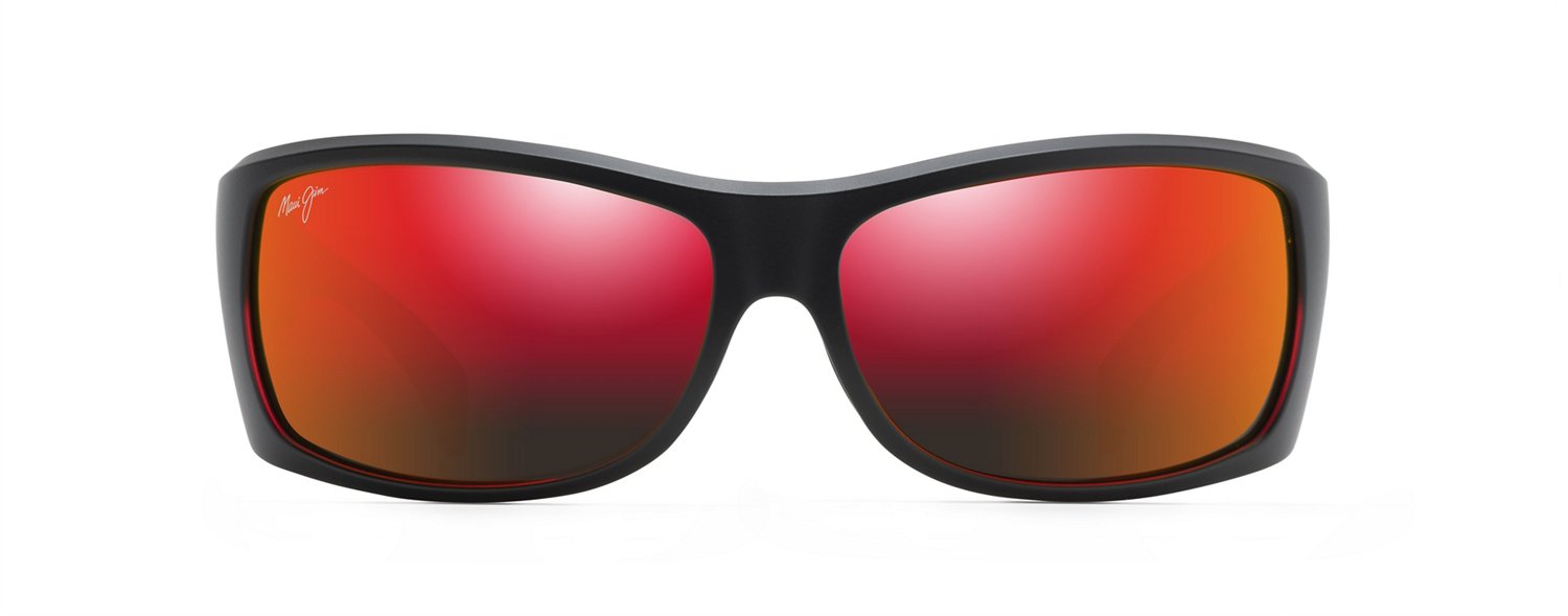 Maui Jim Men's Equator Polarized Wrap Rectangle Sunglasses                                                                       - view number 2