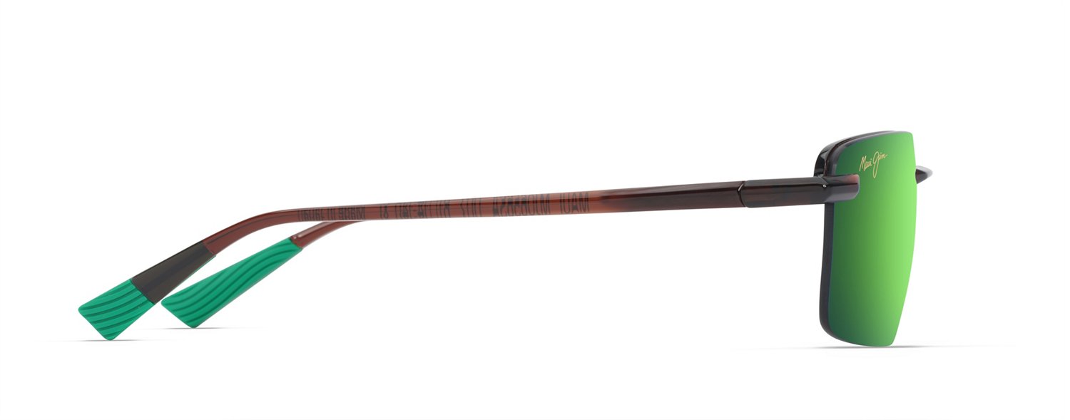 Maui Jim Men's Laulima AF Polarized Rimless Sunglasses                                                                           - view number 3
