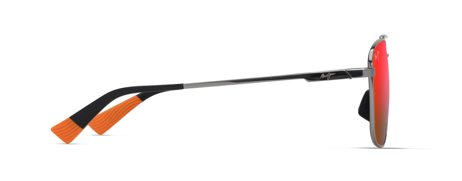 Maui Jim Men's Piwai AF Polarized Aviator Sunglasses - view number 3