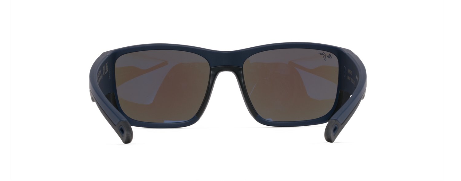 Maui Jim Unisex Amberjack Polarized Wrap Sunglasses - view number 4