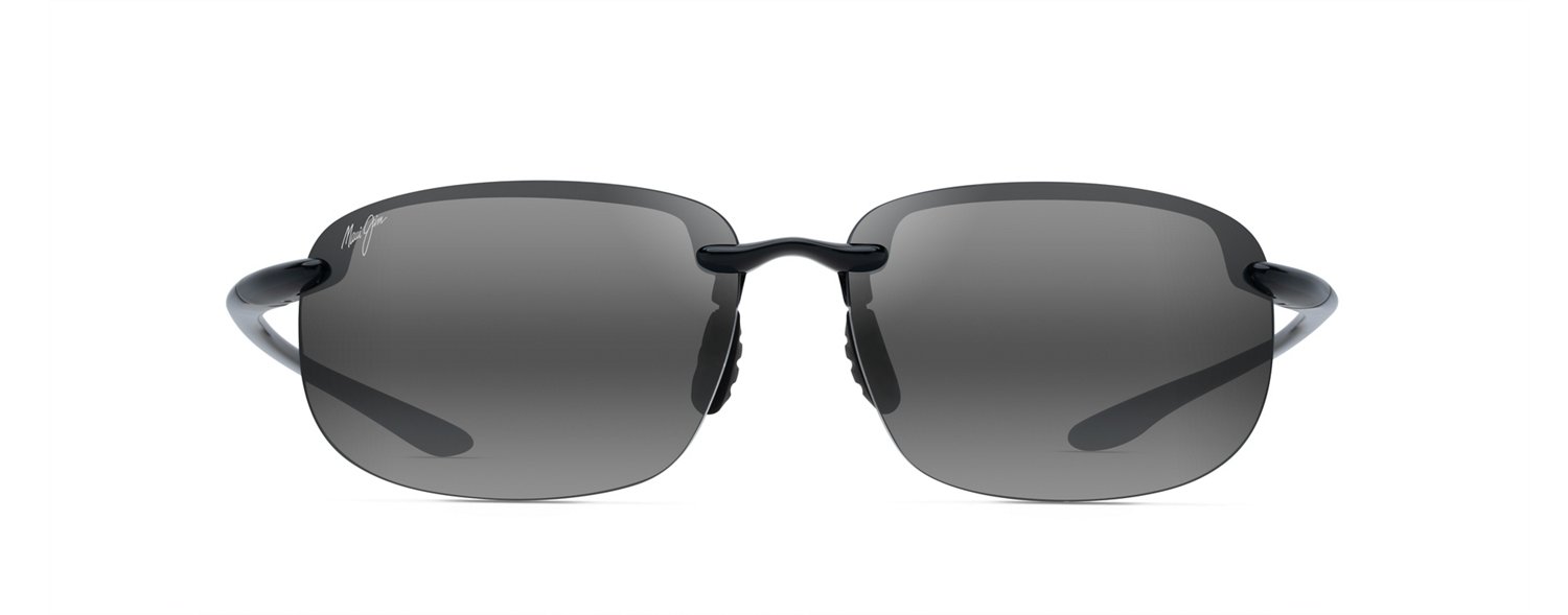 Maui Jim Unisex Hookipa Xlarge Polarized Rimless Sunglasses - view number 2