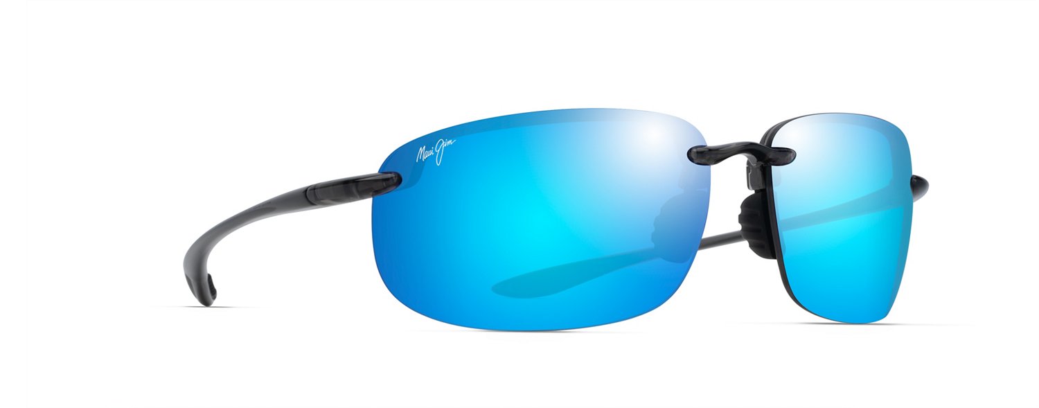 Maui Jim Unisex Hookipa Xlarge Polarized Rimless Sunglasses