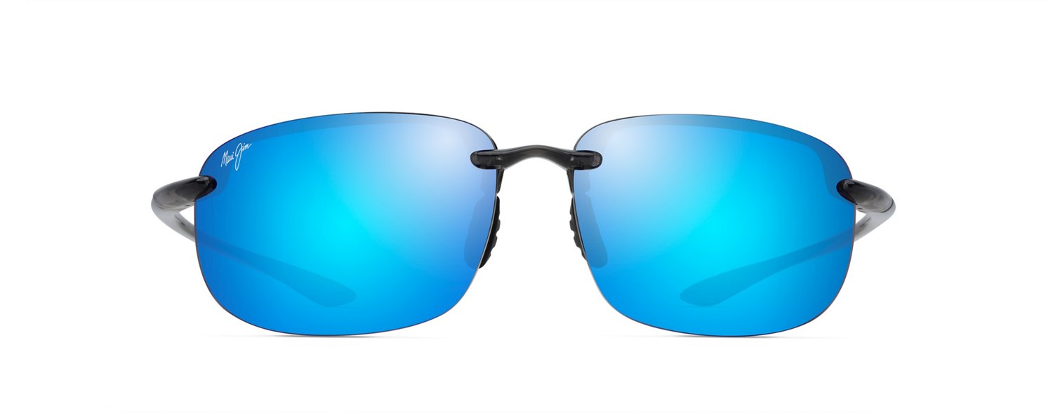 Maui Jim Unisex Hookipa Xlarge Polarized Rimless Sunglasses - view number 2