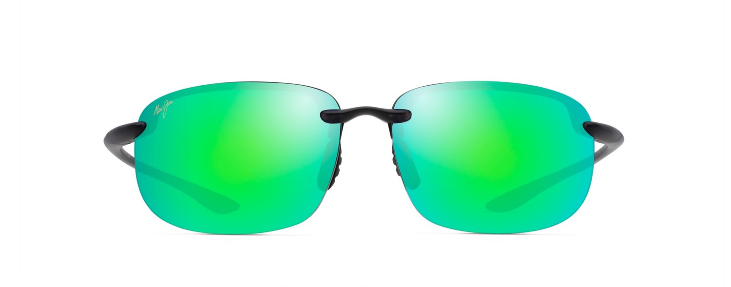 Maui Jim Unisex Hookipa Xlarge Polarized Rimless Sunglasses - view number 2