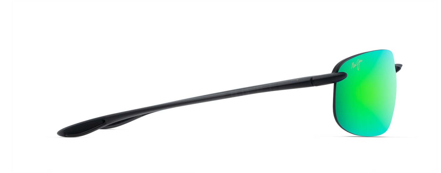 Maui Jim Unisex Hookipa Xlarge Polarized Rimless Sunglasses - view number 3