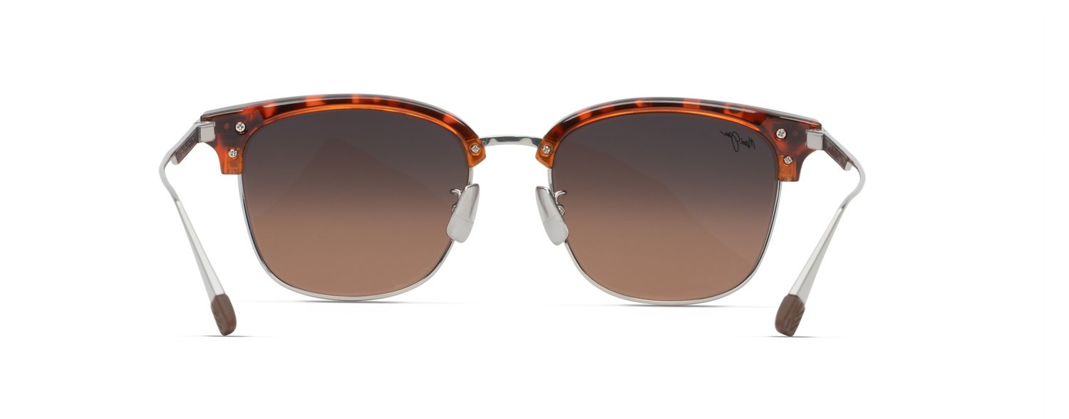 Maui Jim Kalaunu Asian-Fit Polarized Mirrored Sunglasses                                                                         - view number 4