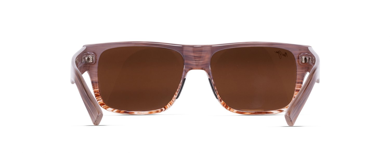 Maui Jim Unisex Keahi Polarized Rectangular Sunglasses - view number 4