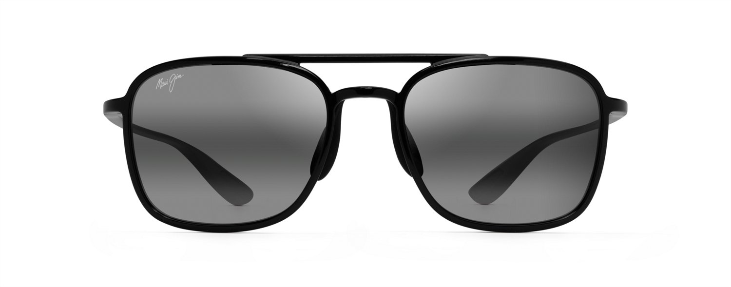 Maui Jim Unisex Keokea Polarized Square Aviator Sunglasses                                                                       - view number 2