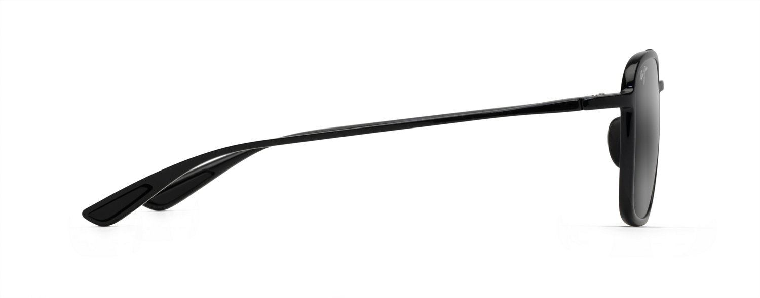 Maui Jim Unisex Keokea Polarized Square Aviator Sunglasses                                                                       - view number 3