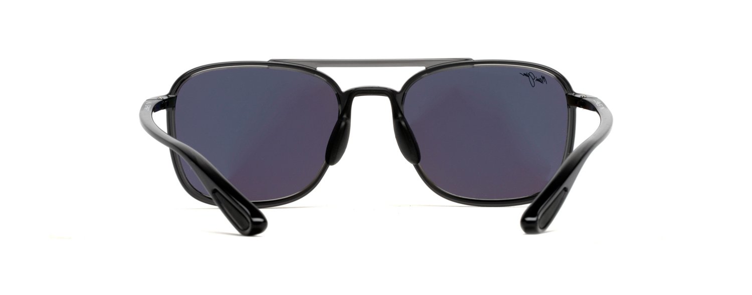 Maui Jim Unisex Keokea Polarized Square Aviator Sunglasses                                                                       - view number 4
