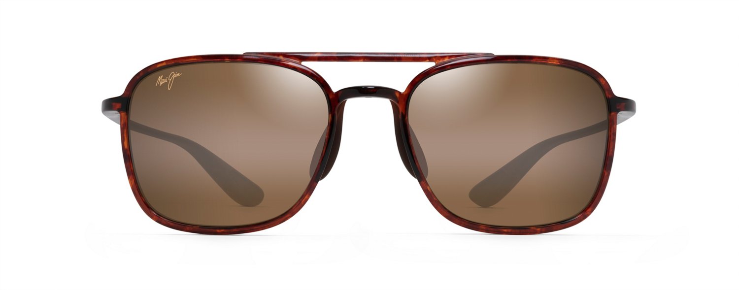 Maui Jim Unisex Keokea Polarized Square Aviator Sunglasses                                                                       - view number 2