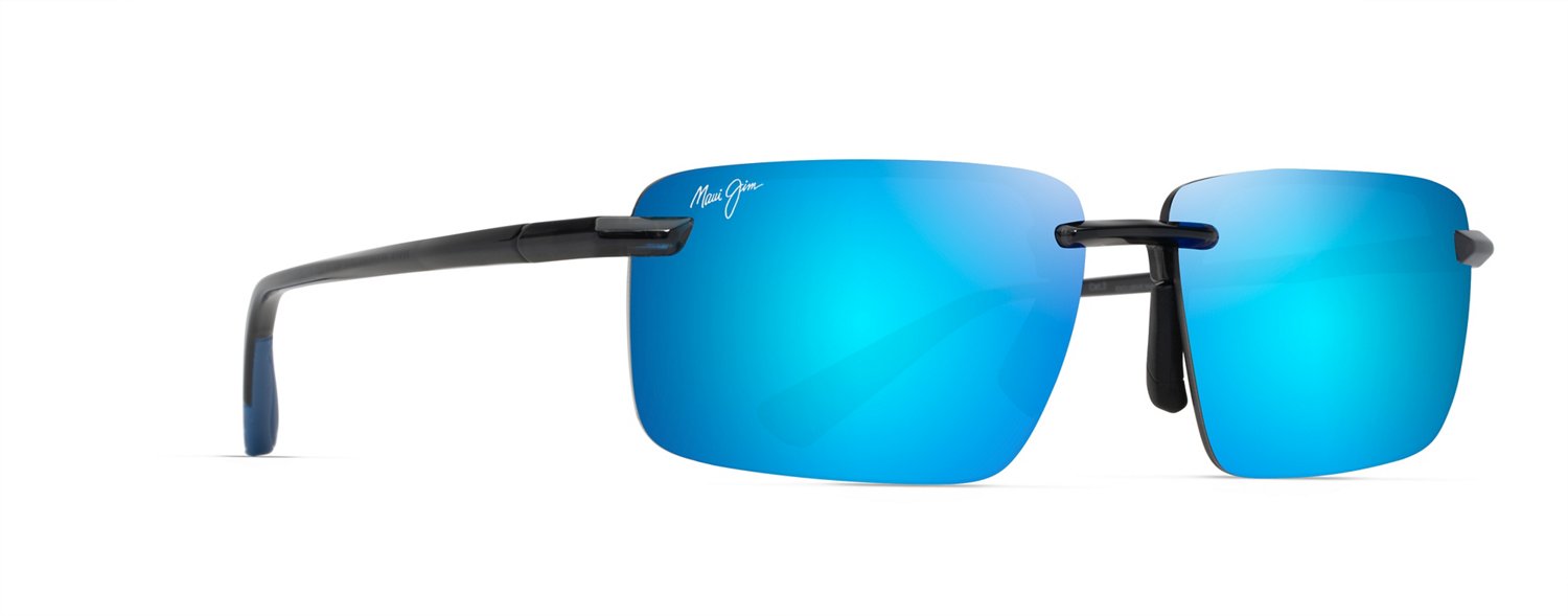 Maui Jim Unisex Laulima Polarized Rimless Sunglasses