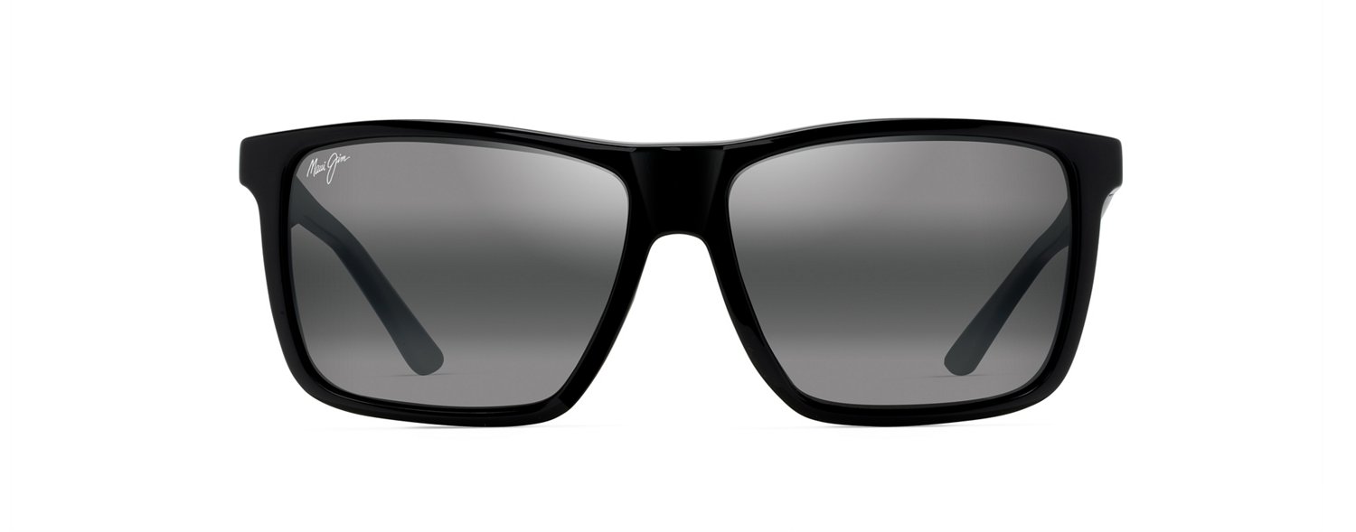 Maui Jim Unisex Mamalu Bay Polarized Rectangular Sunglasses - view number 2