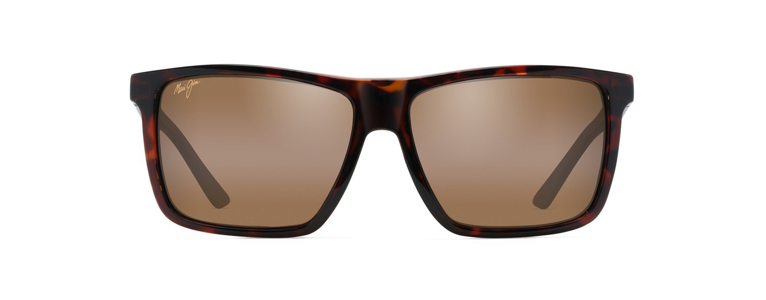 Maui Jim Unisex Mamalu Bay Polarized Rectangular Sunglasses - view number 2