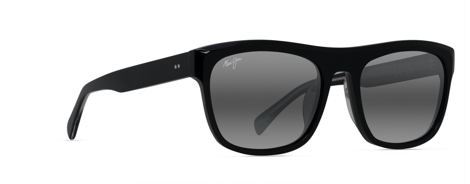 Maui Jim Unisex S-Turns Polarized Rectangular Sunglasses