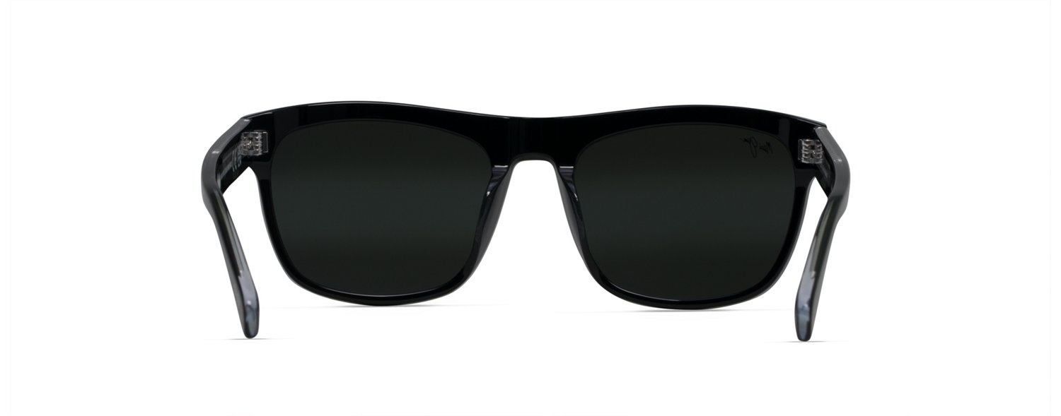Maui Jim Unisex S-Turns Polarized Rectangular Sunglasses
