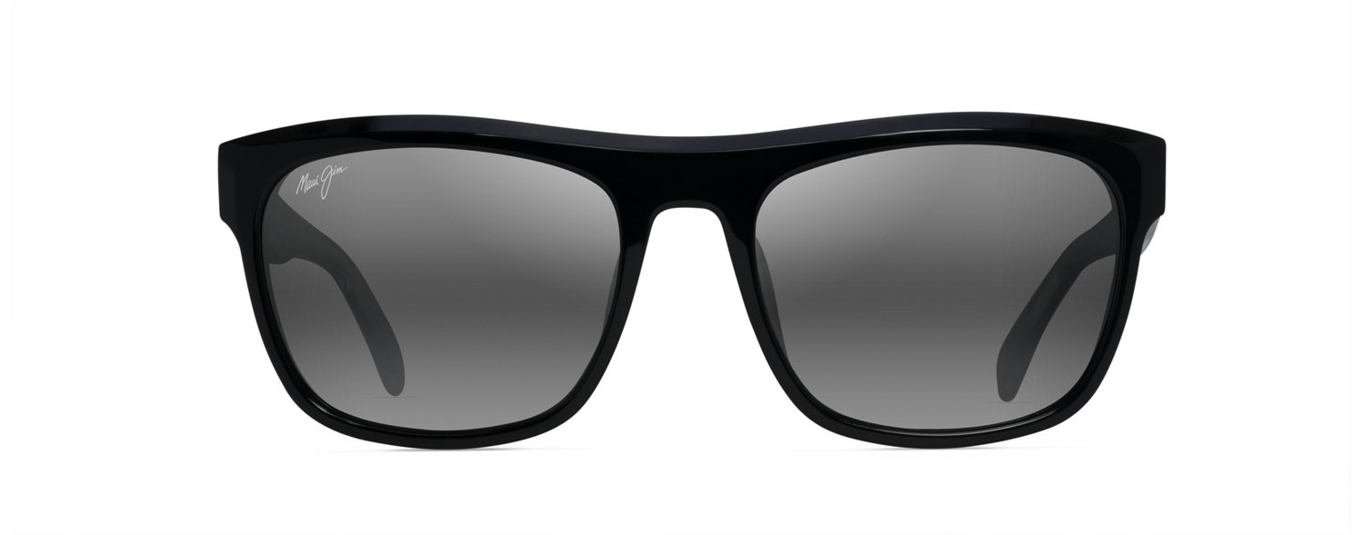Maui Jim Unisex S-Turns Polarized Rectangular Sunglasses - view number 2