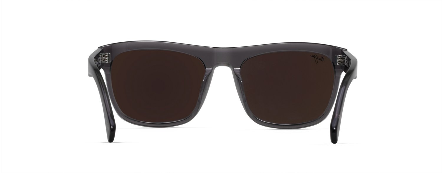 Maui Jim Unisex S-Turns Polarized Rectangular Sunglasses - view number 4