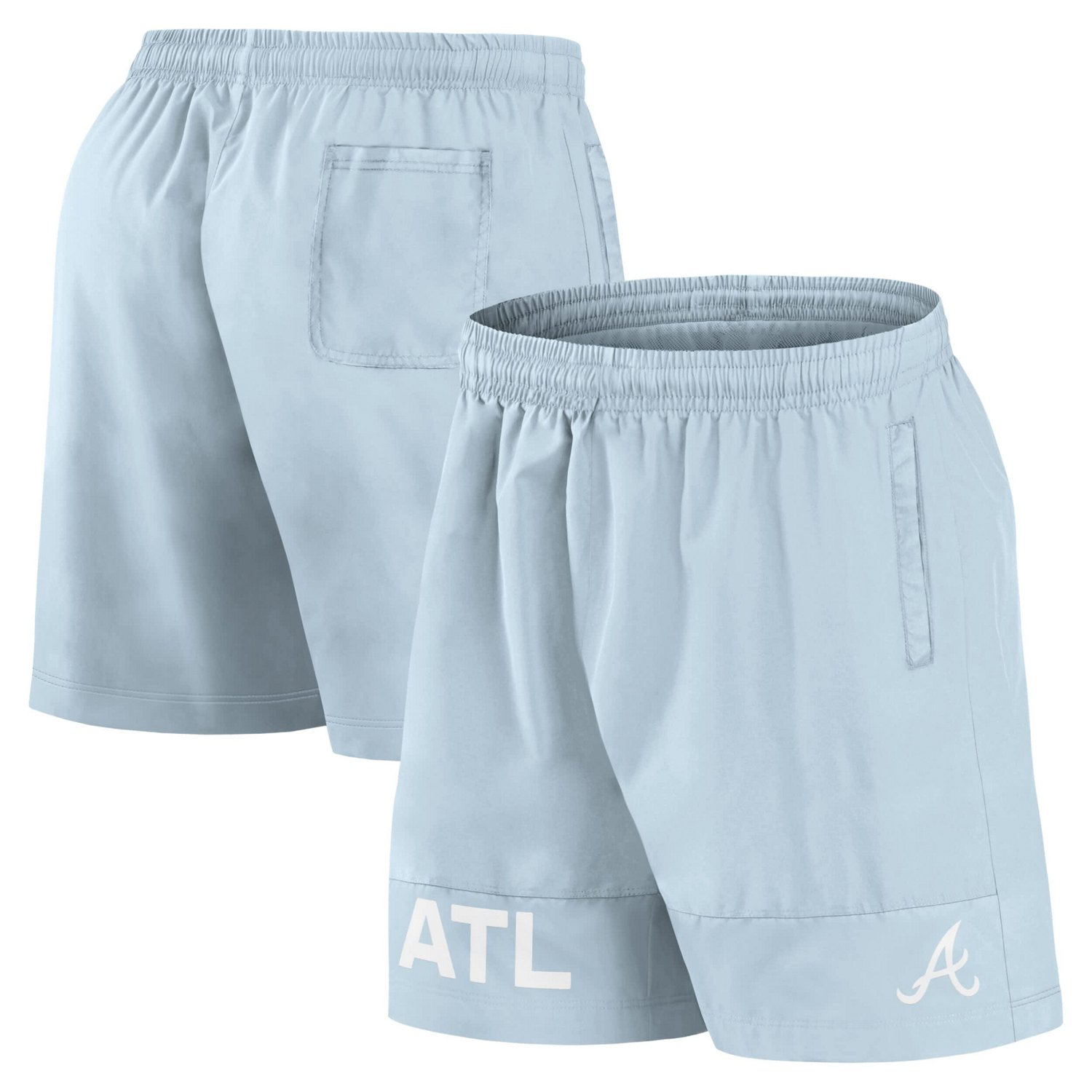 Fanatics Men's Atlanta Braves Elements Swim Shorts                                                                              