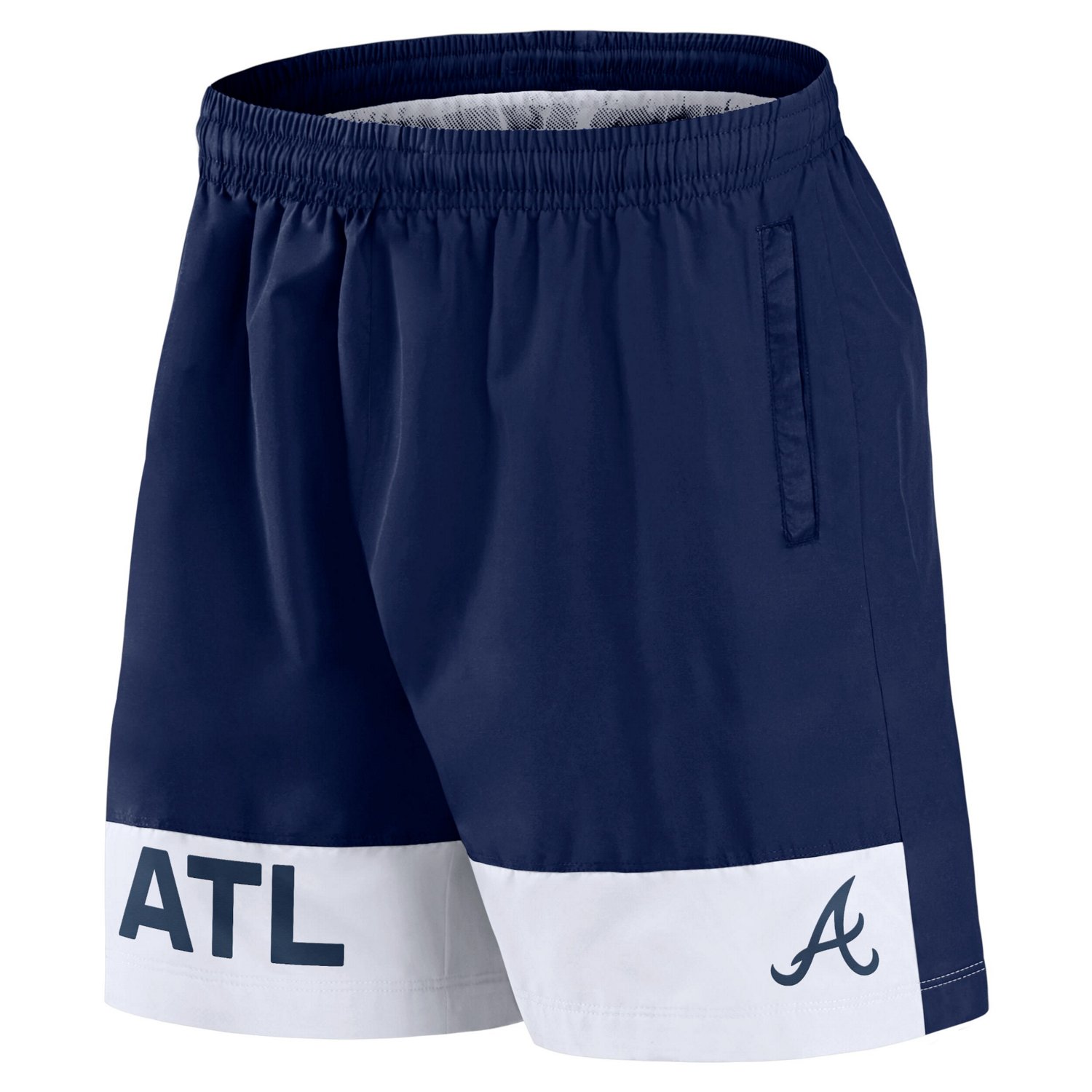 Fanatics Men's Atlanta Braves Elements Swim Shorts - view number 2