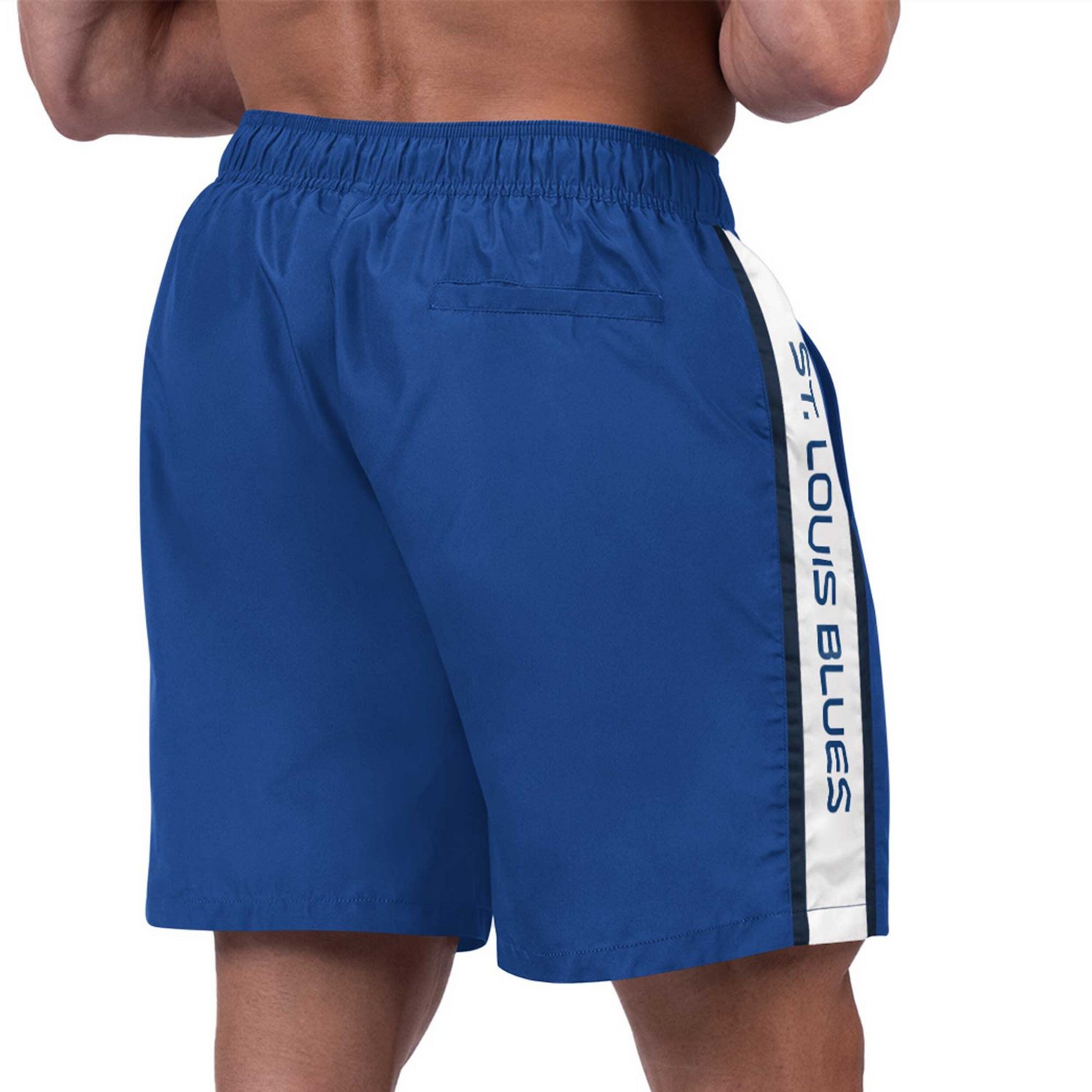 G-III Sports by Carl Banks Men's St. Louis Blues Streamline Volley Swim Trunks - view number 2