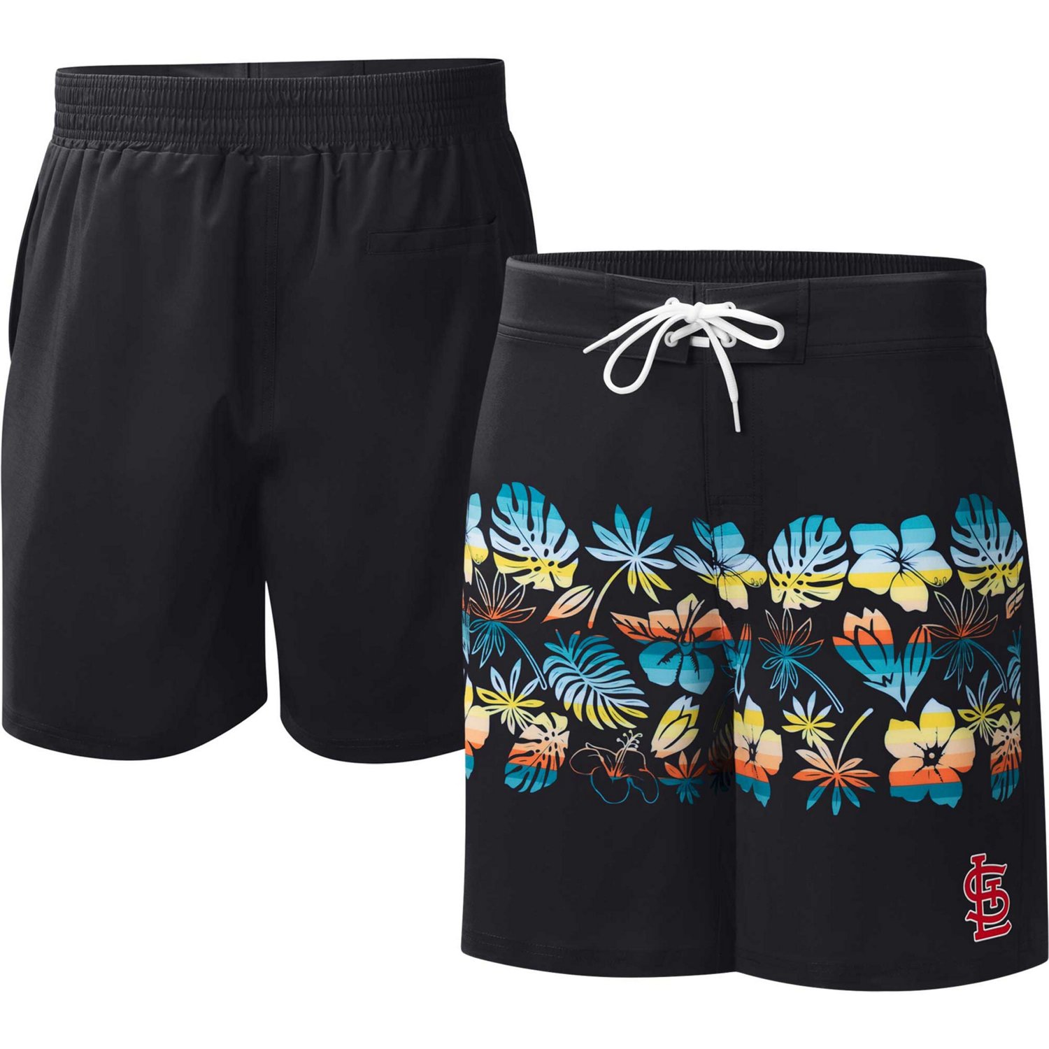 G-III Sports by Carl Banks Men's St. Louis Cardinals Breeze Volley Swim Shorts                                                  