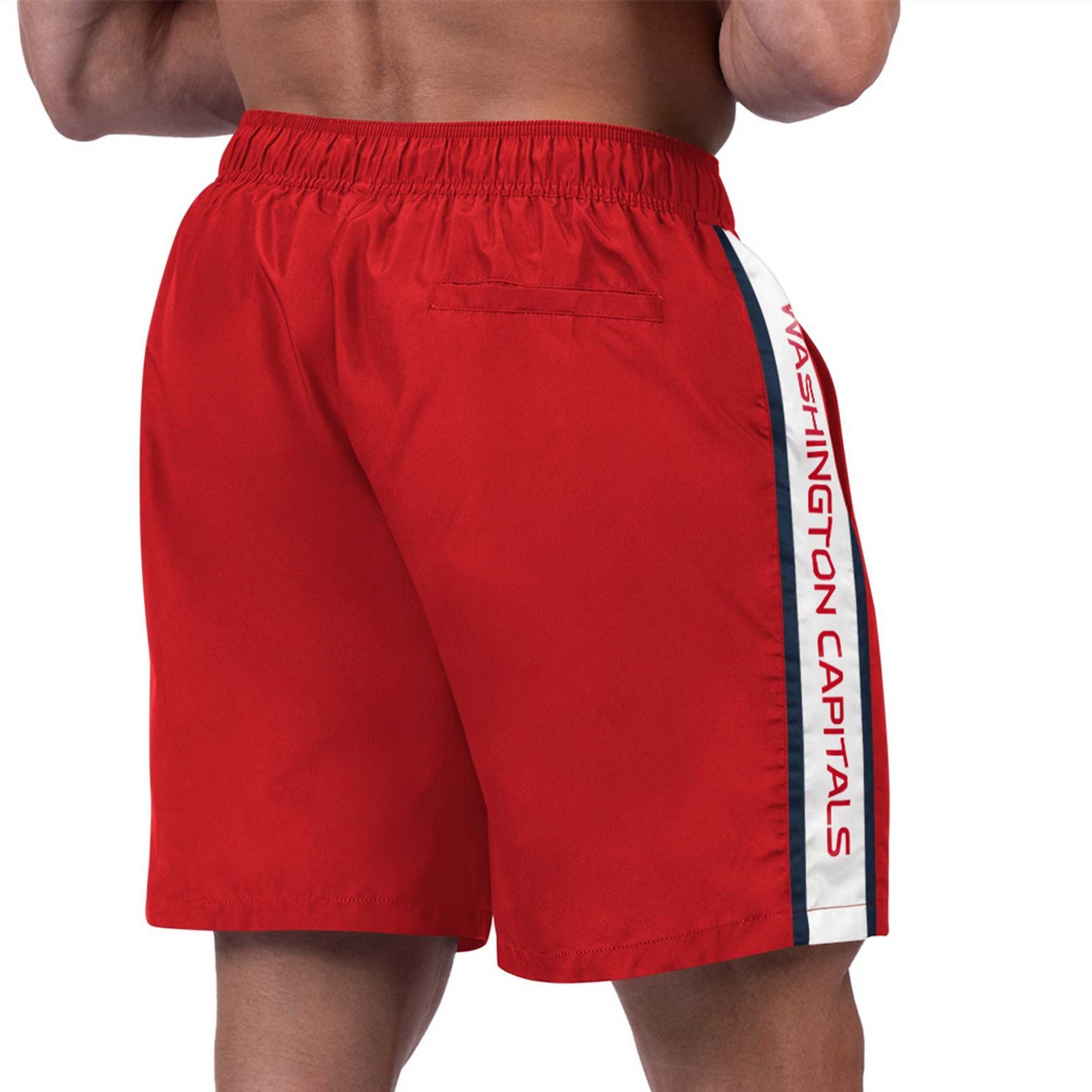 G-III Sports by Carl Banks Men's Washington Capitals Streamline Volley Swim Trunks - view number 2