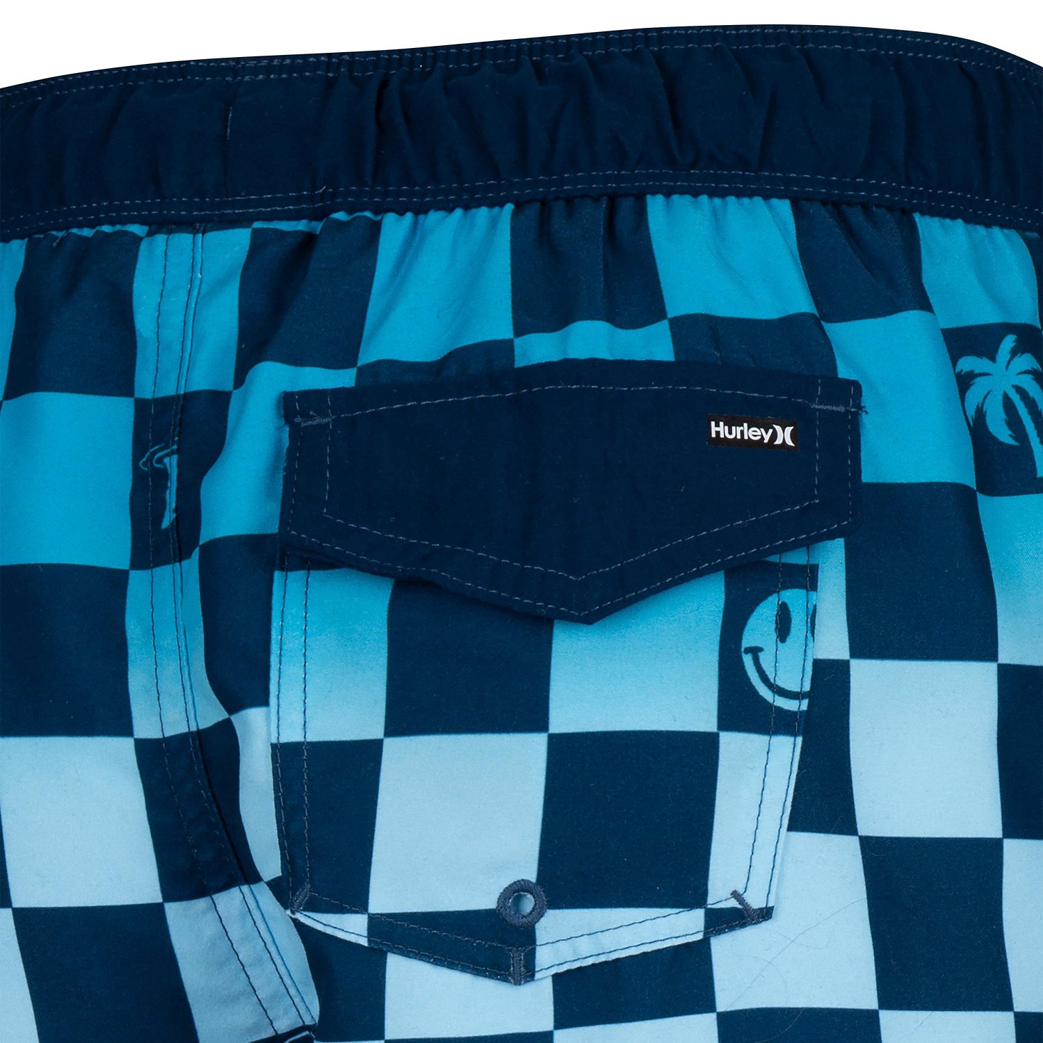 Hurley Boys' Checker Block Pull-On Swim Shorts - view number 5