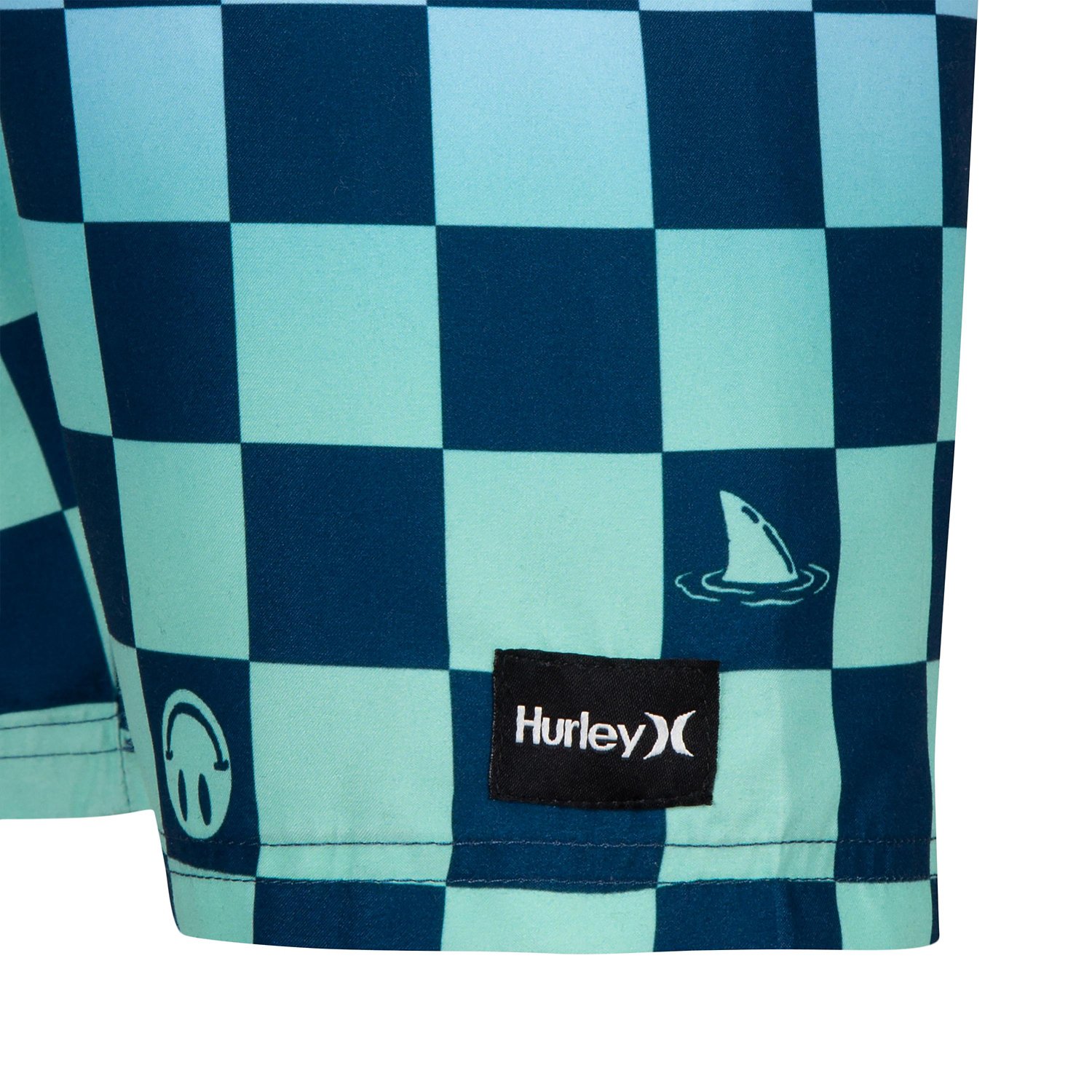 Hurley Boys' Checker Block Pull-On Swim Shorts - view number 6