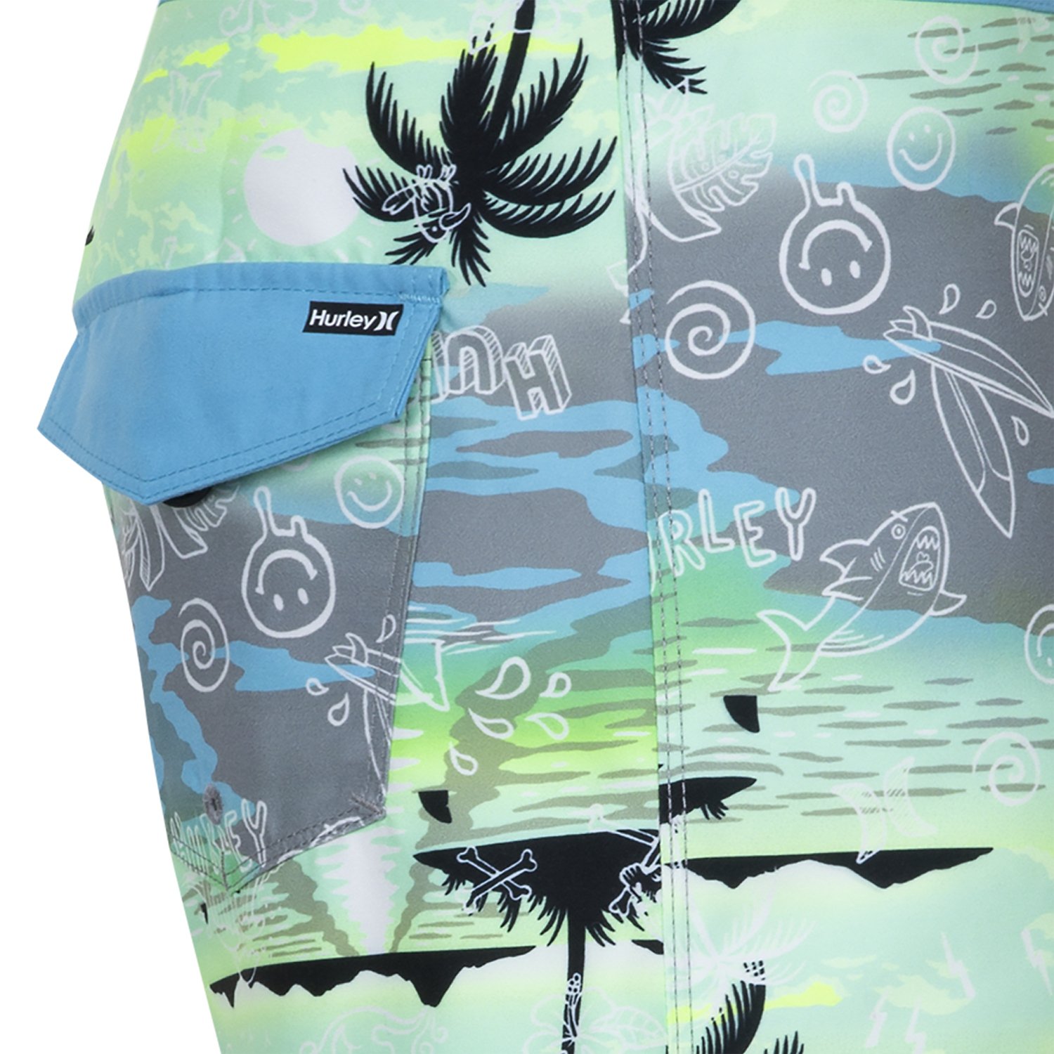 Hurley Boys' Doodle Paradise Boardshorts - view number 8