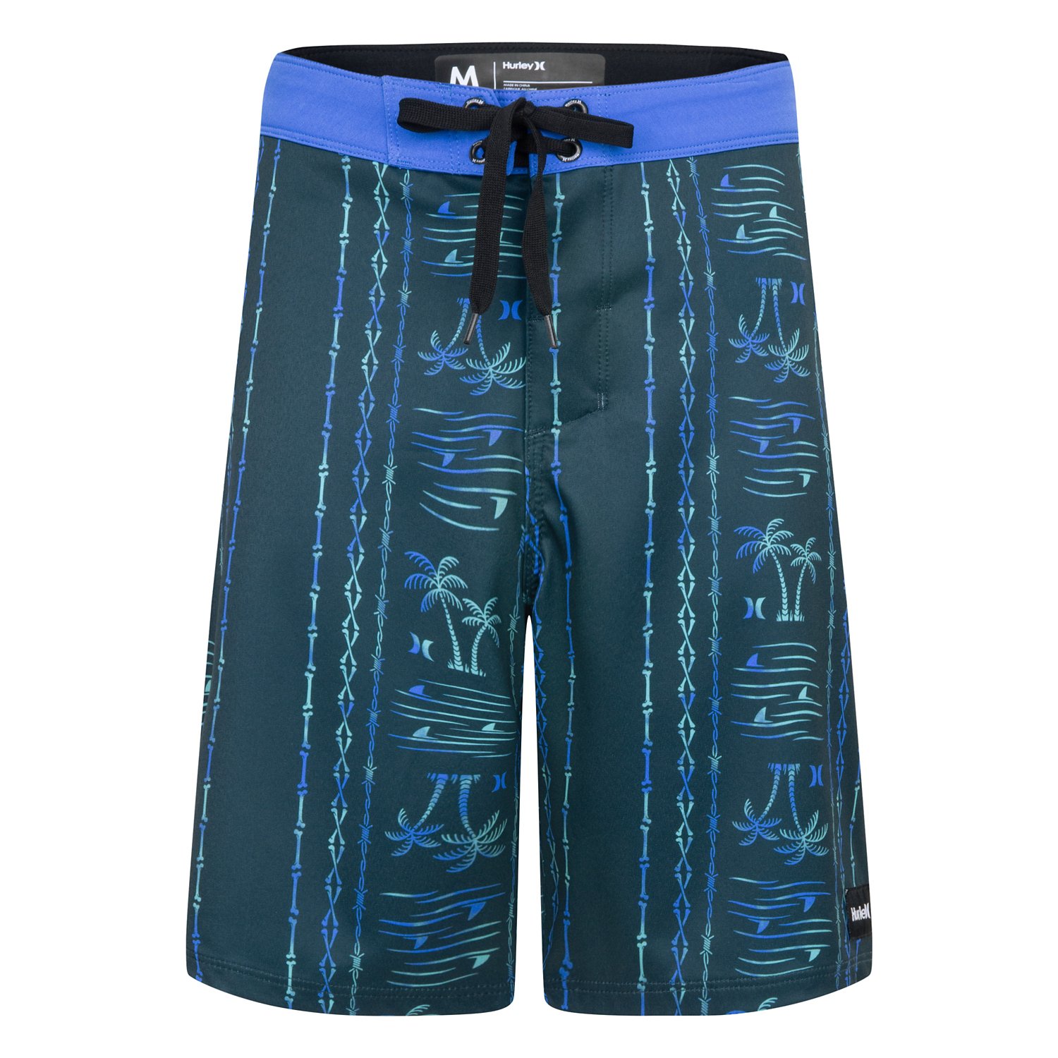 Hurley Boys' Palm Stripe Boardshorts - view number 5