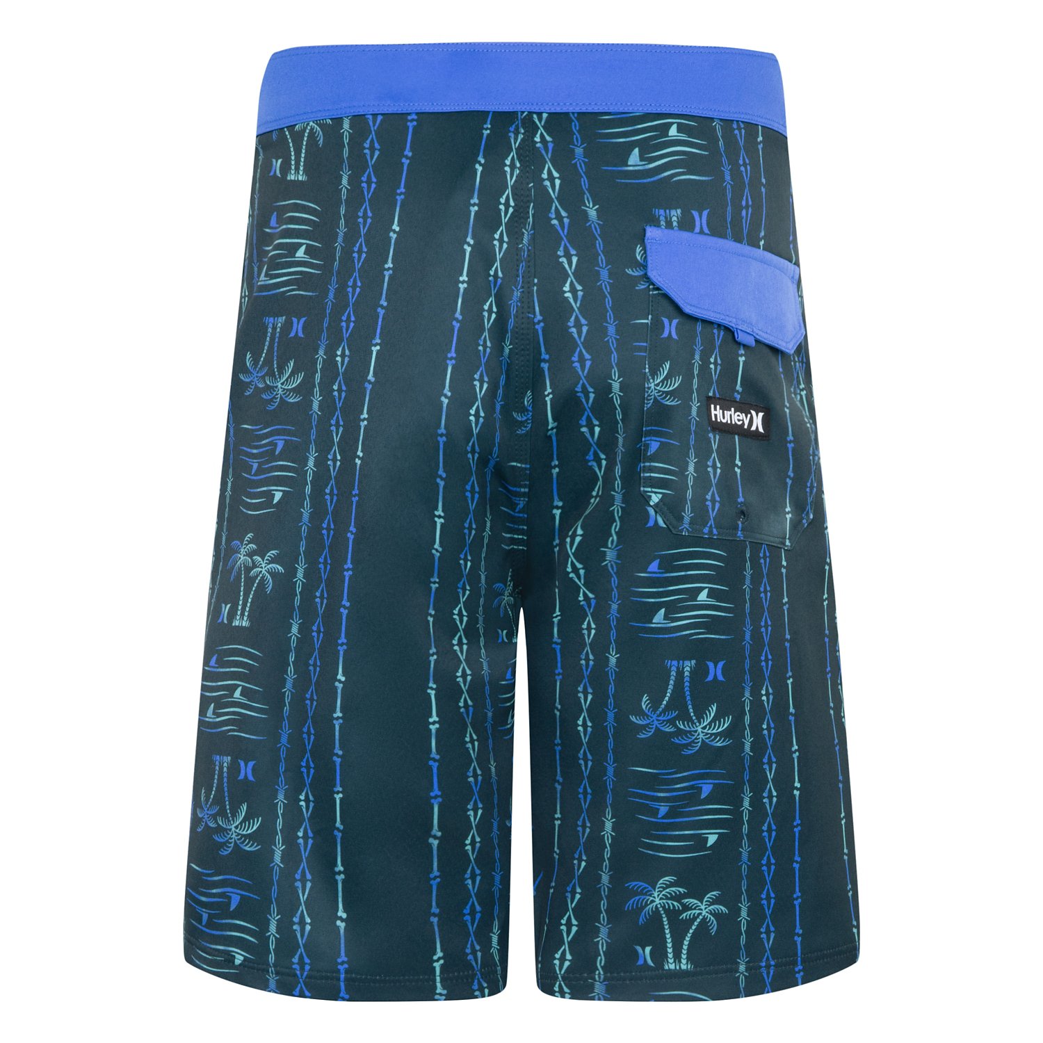 Hurley Boys' Palm Stripe Boardshorts - view number 2