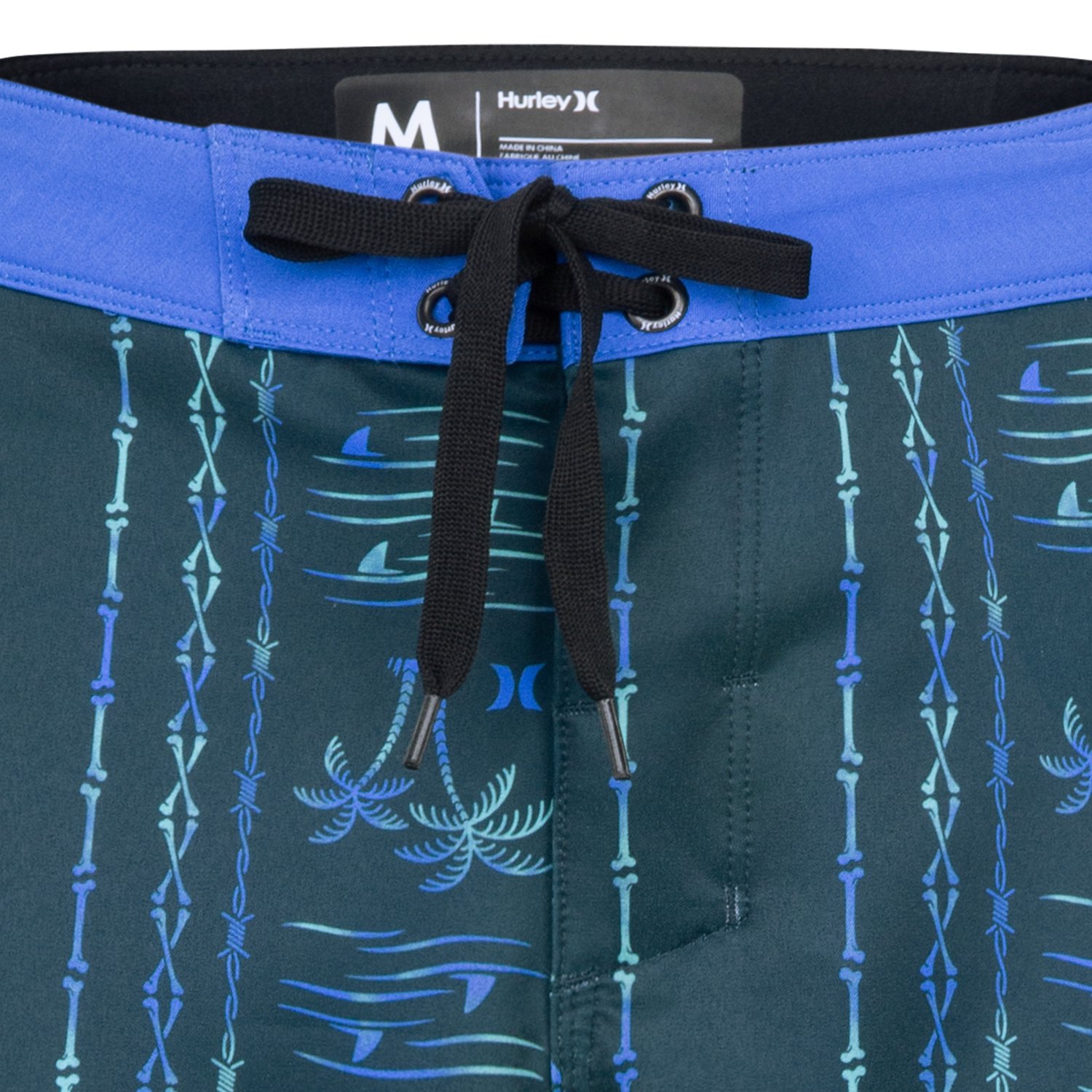 Hurley Boys' Palm Stripe Boardshorts - view number 6