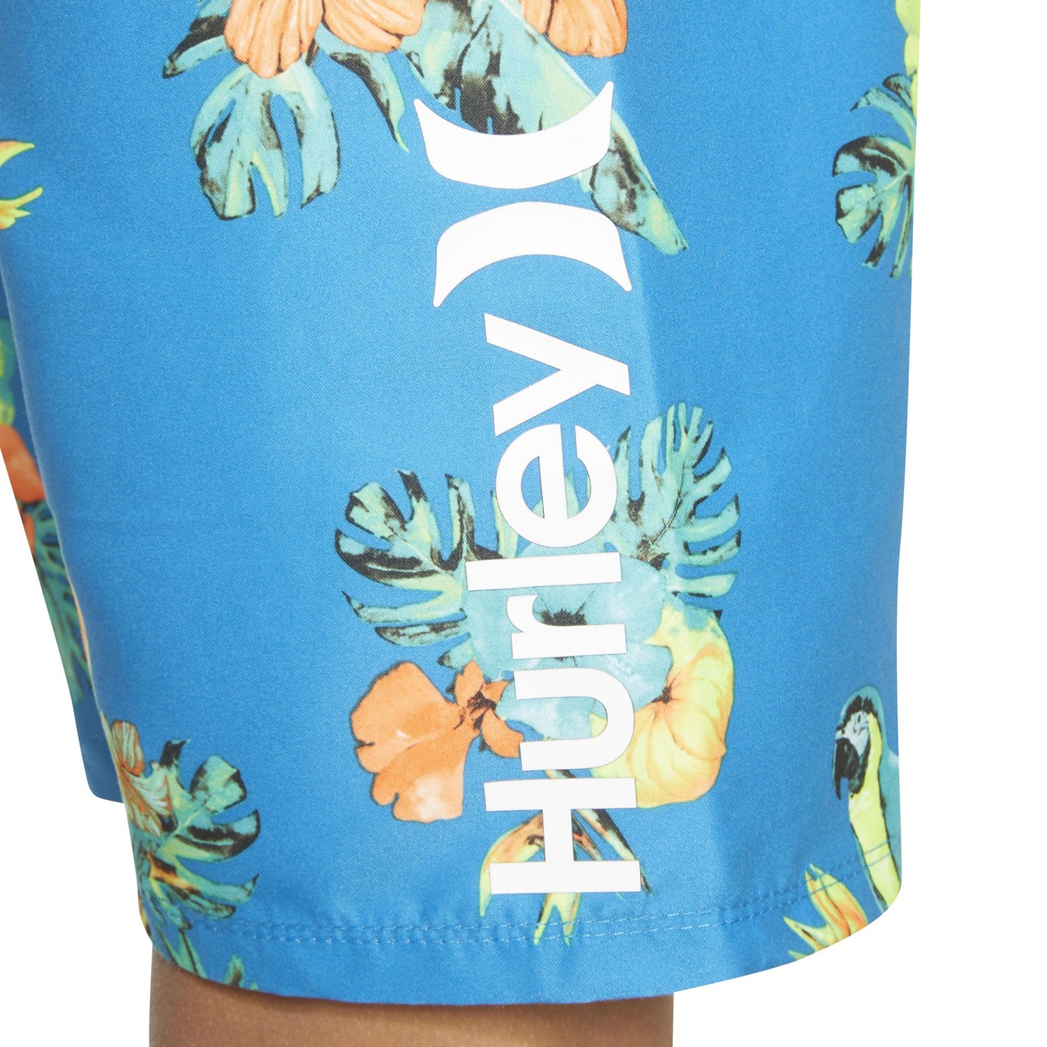 Hurley Boys' Parrot Floral Pull-On Swim Shorts  - view number 7