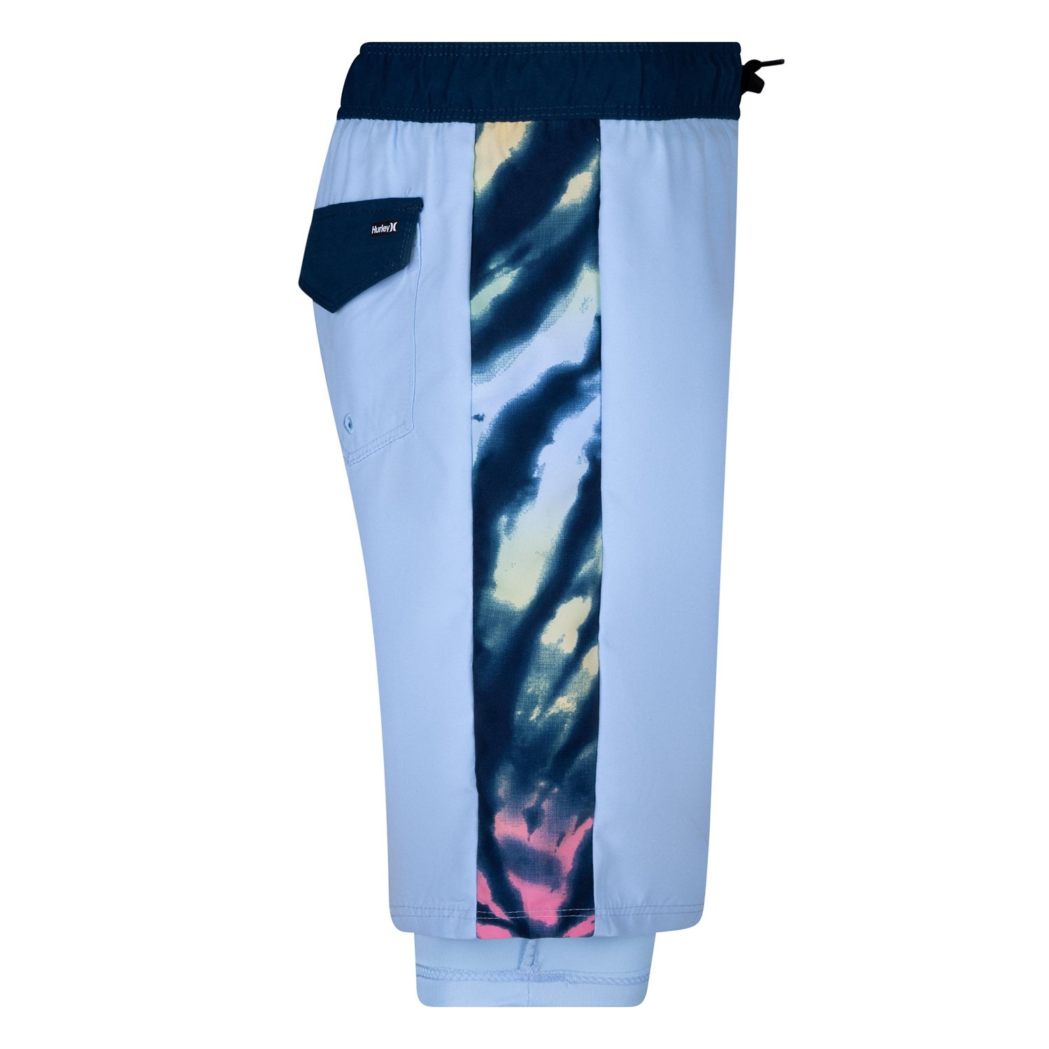 Hurley Boys' Tie Dye Panel Pull-On Swim Shorts - view number 3